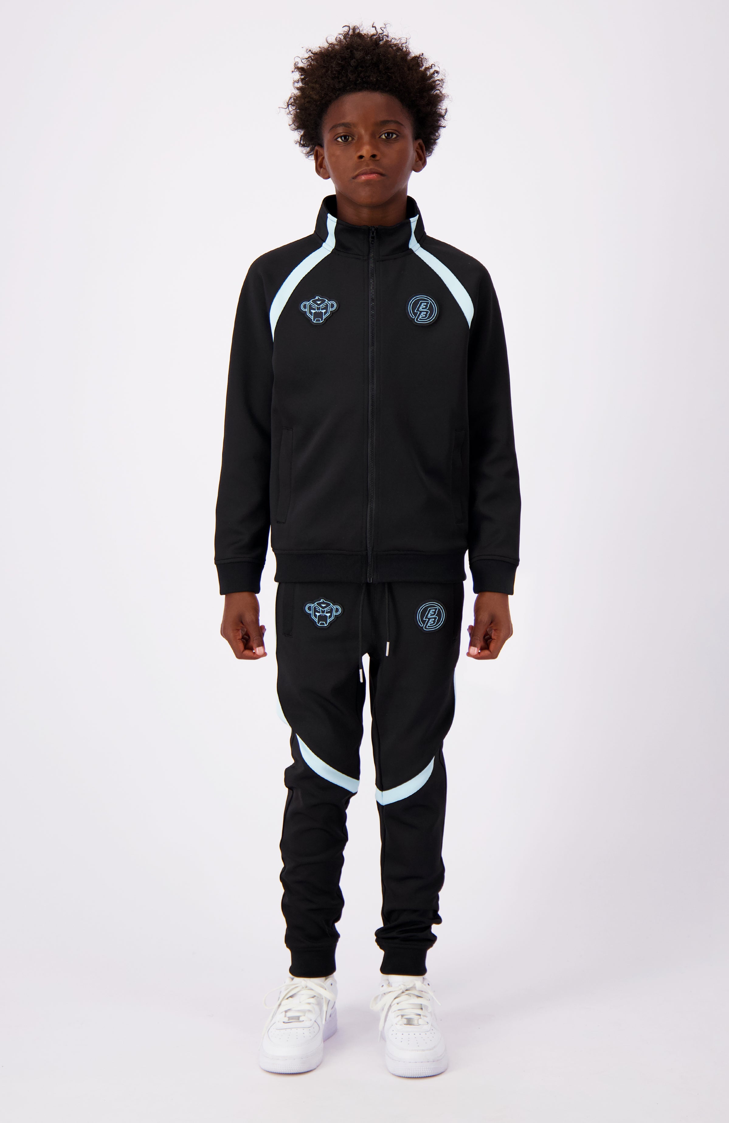 JR. COMPOUND TRACKSUIT Zwart