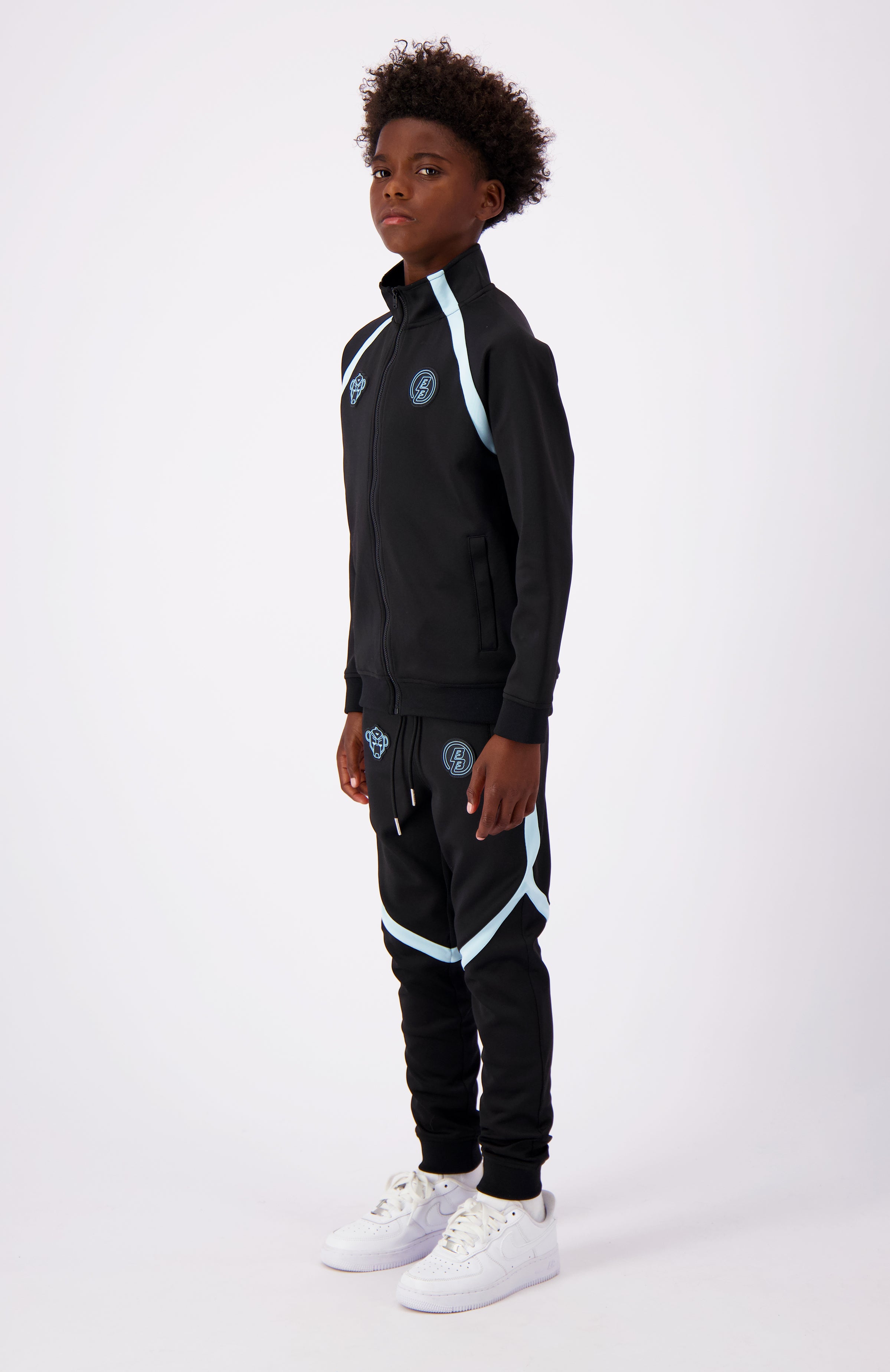 JR. COMPOUND TRACKSUIT Zwart