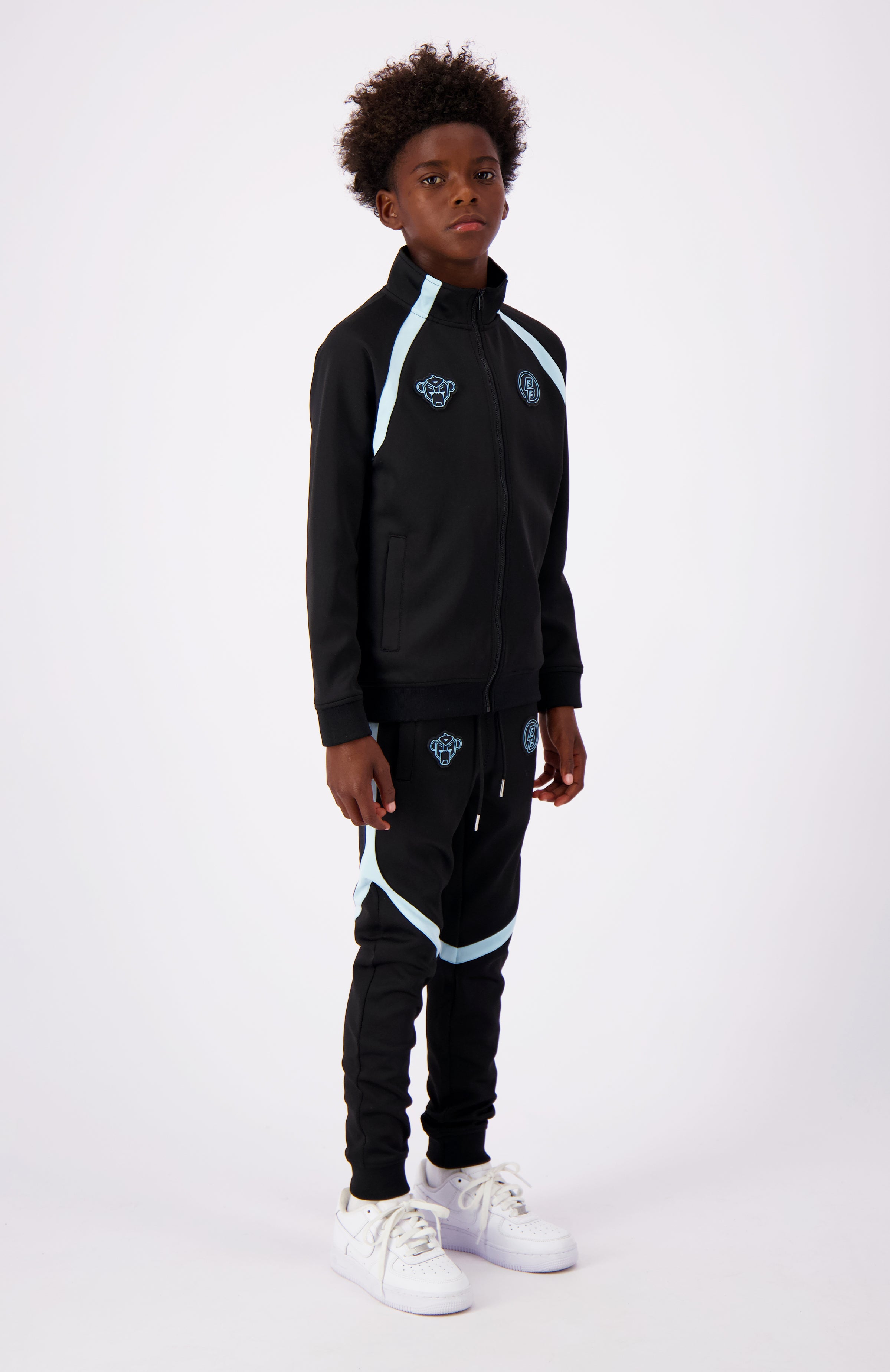 JR. COMPOUND TRACKSUIT Zwart