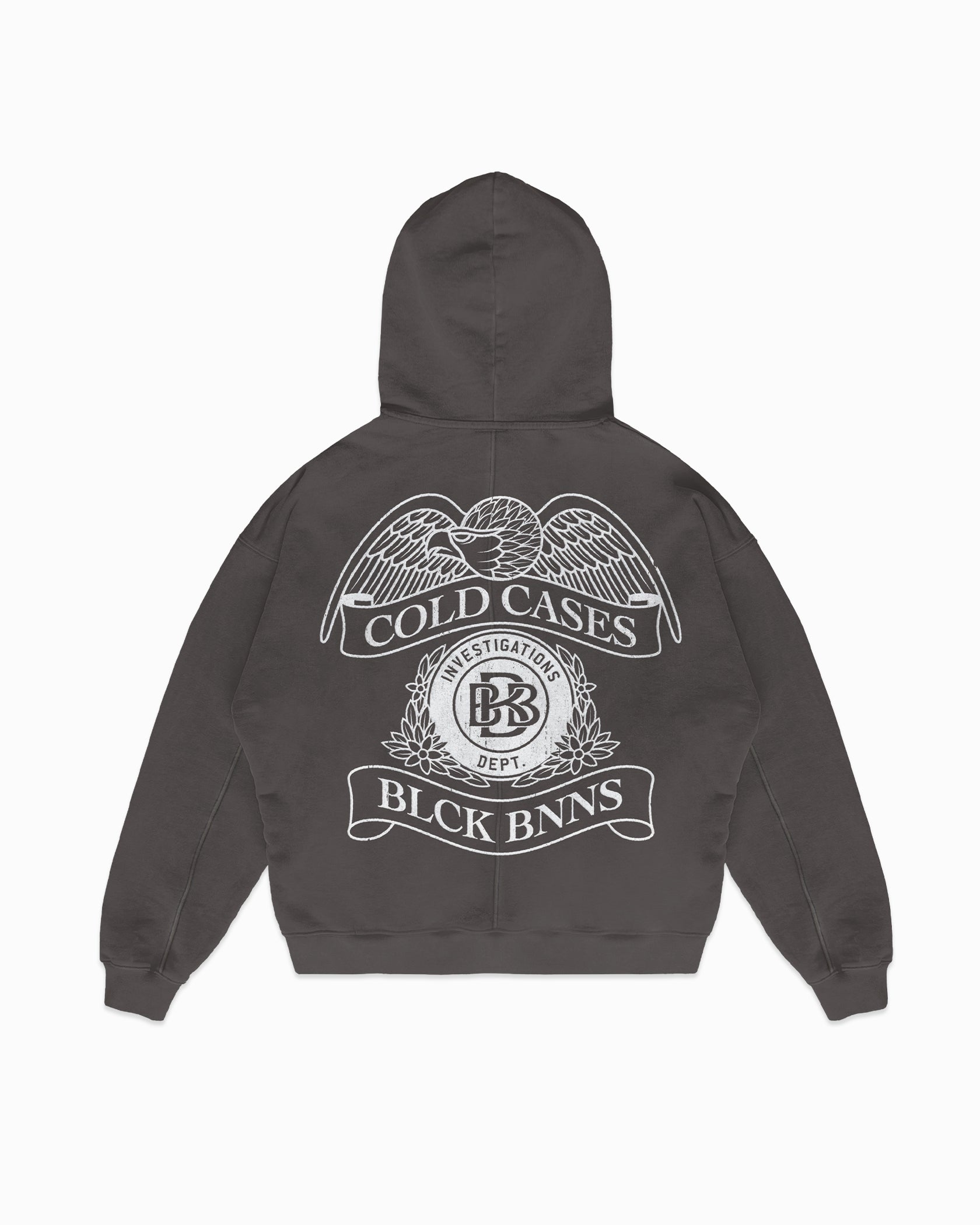 COLD CASES WASHED HOODIE | Grijs