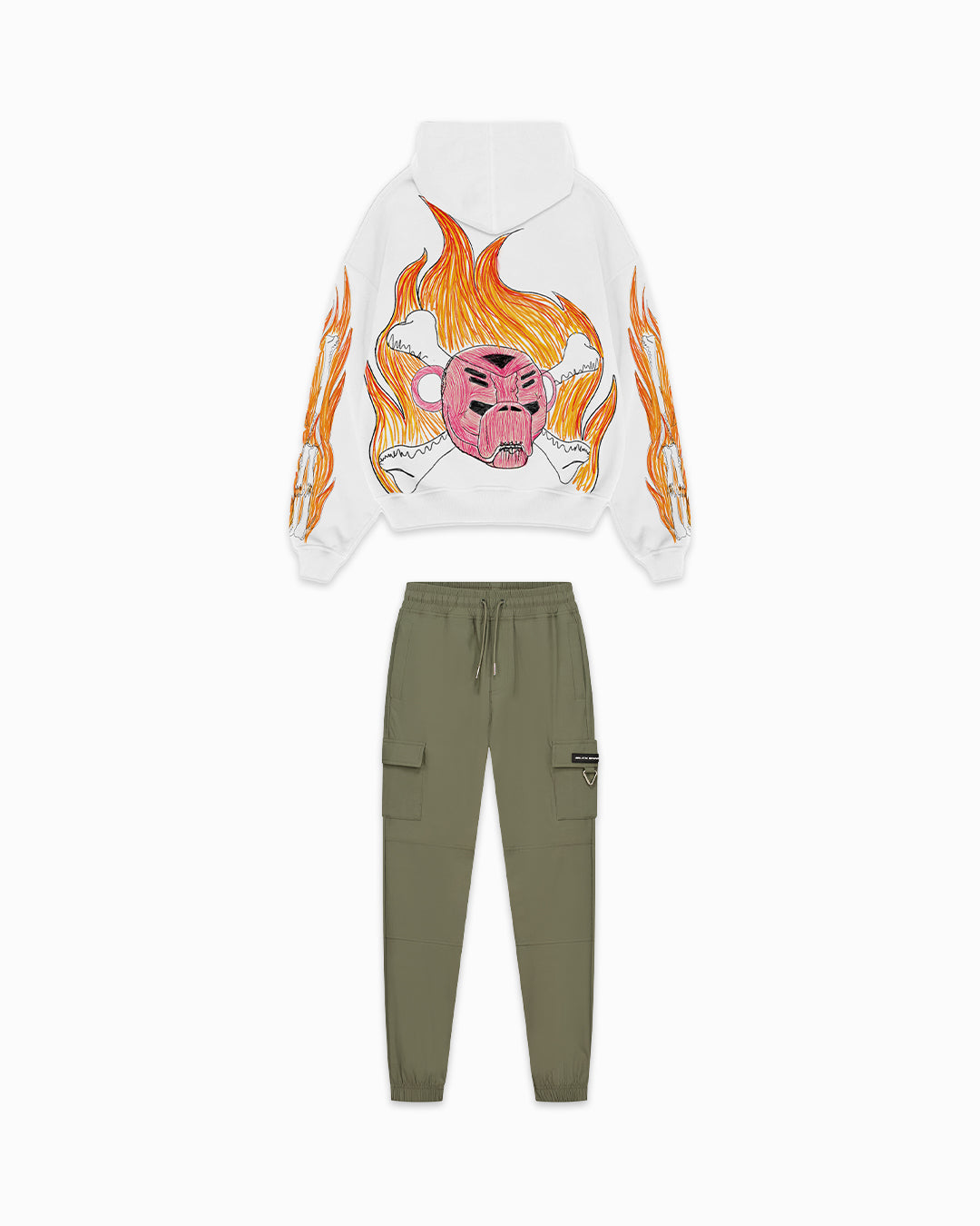 BLAZE HOODIE SET | GEBROKEN WIT