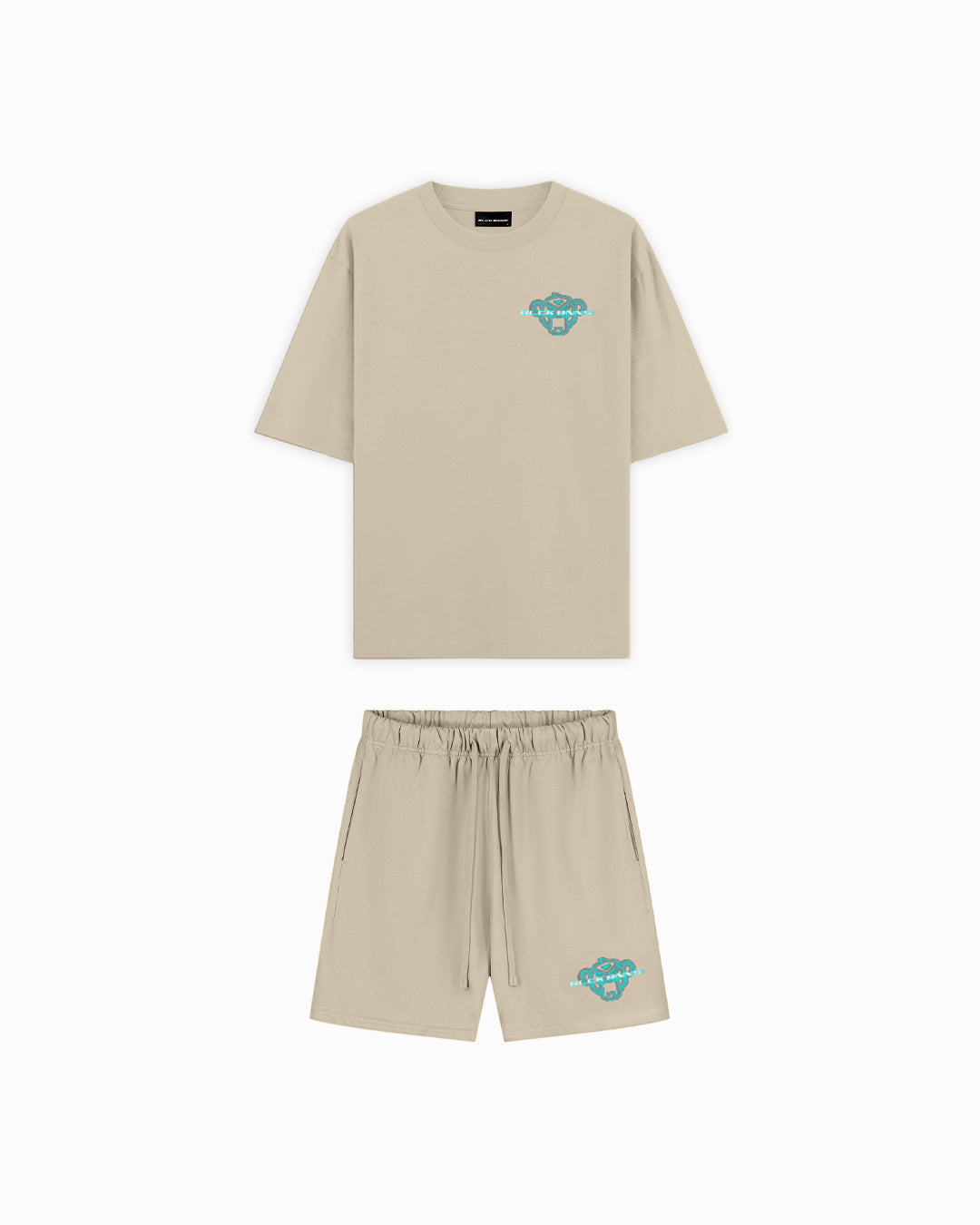 KIDS SKETCH TWINSET | Taupe