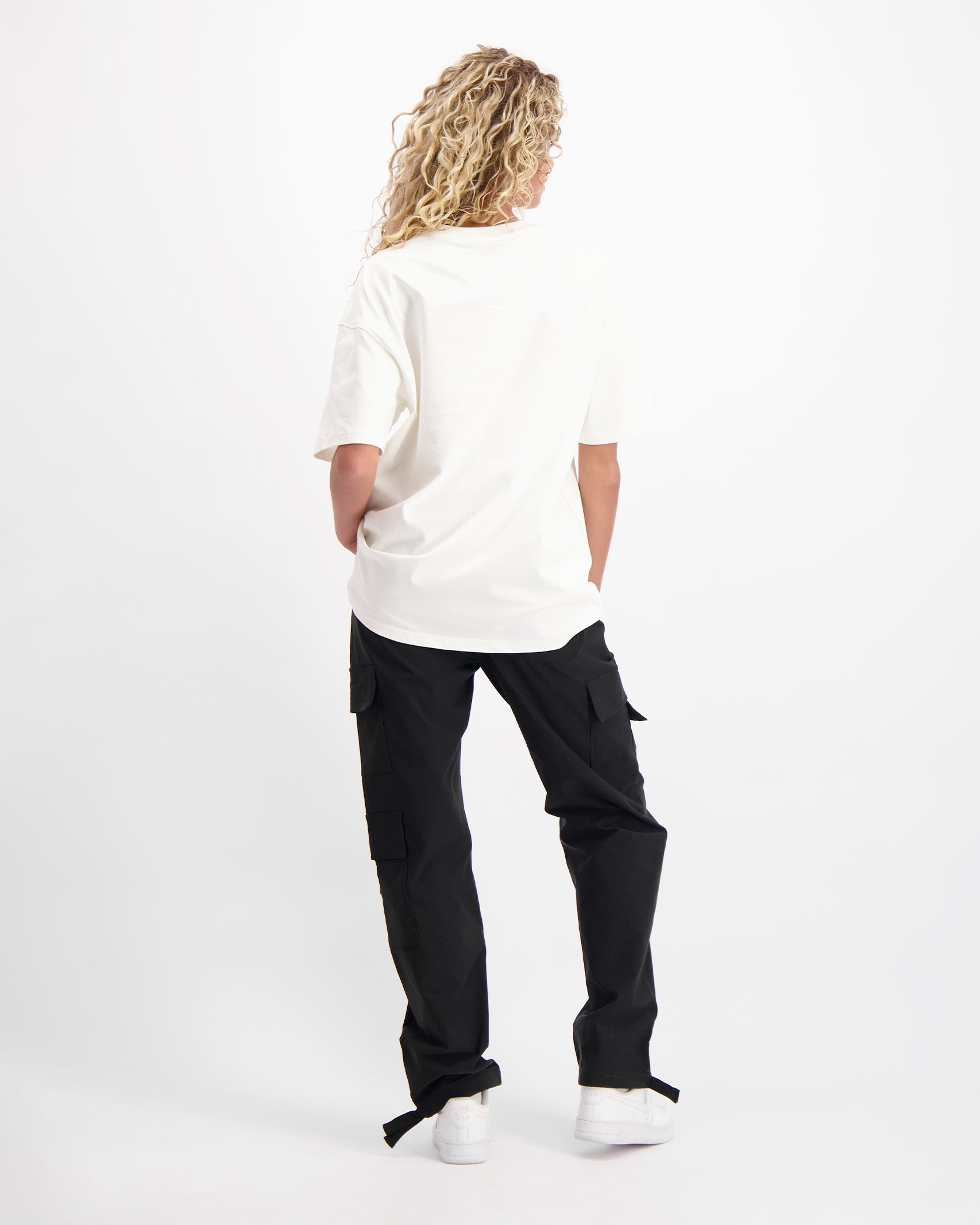 BLOCK MONOGRAM  T-SHIRT | Wit