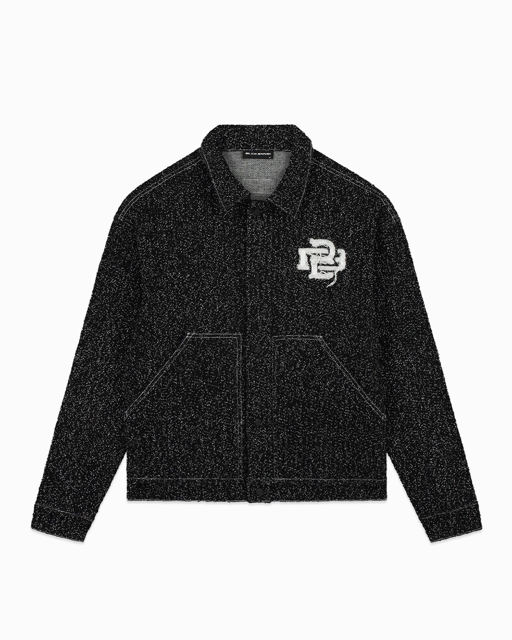 BOUCLE JACKET | Zwart