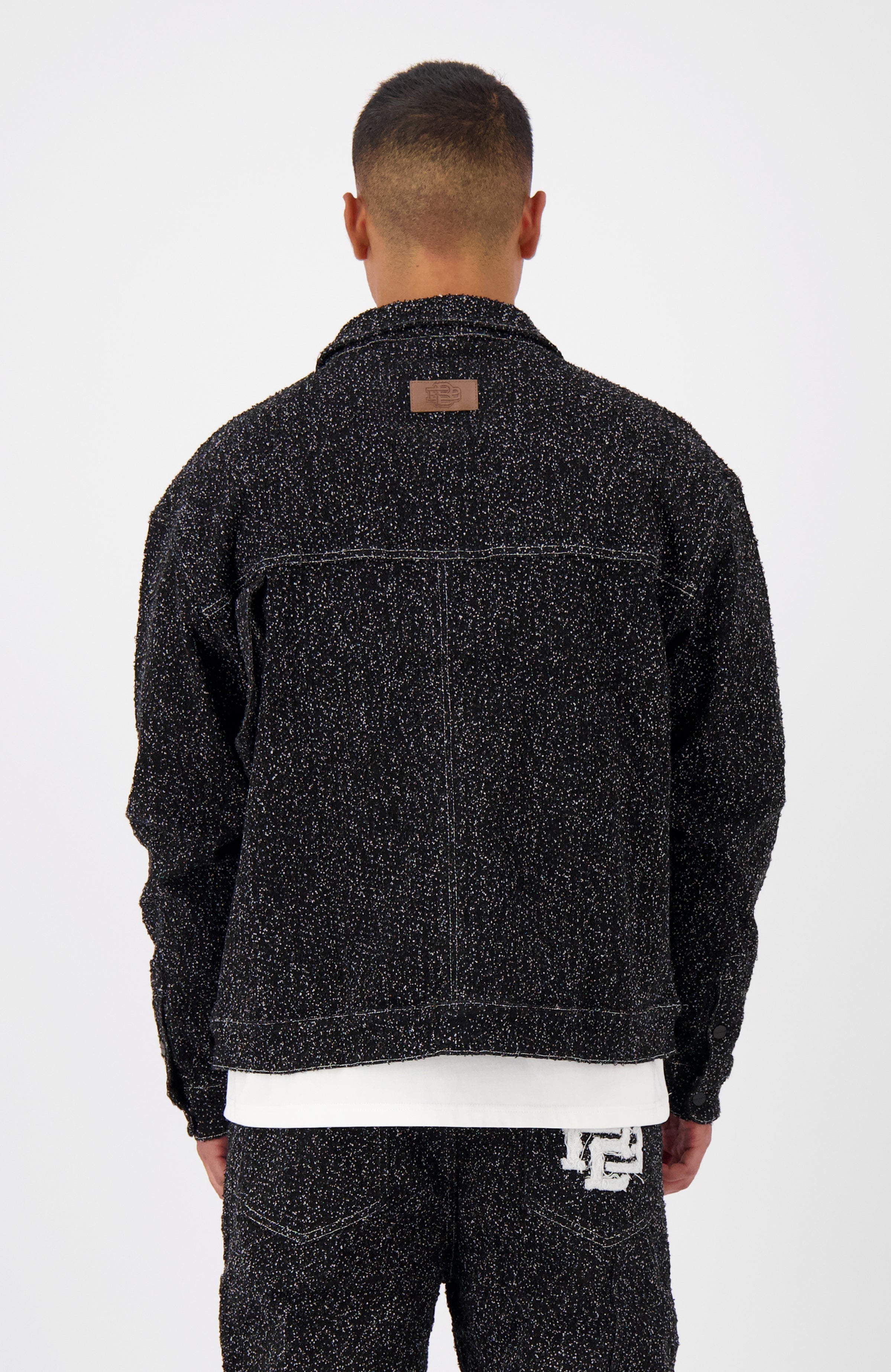 BOUCLE JACKET | Zwart