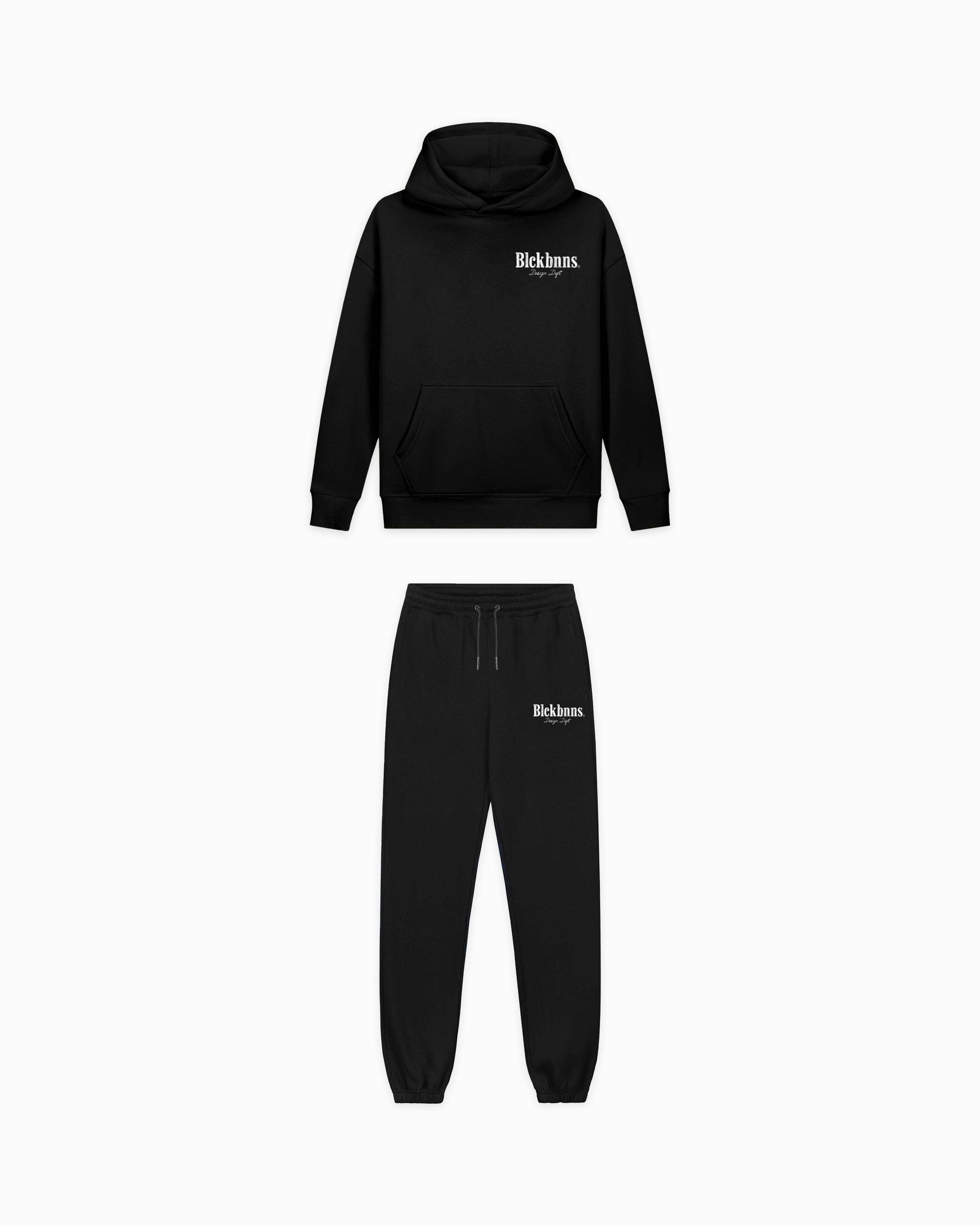 BRUSH SWEATSUIT | Zwart