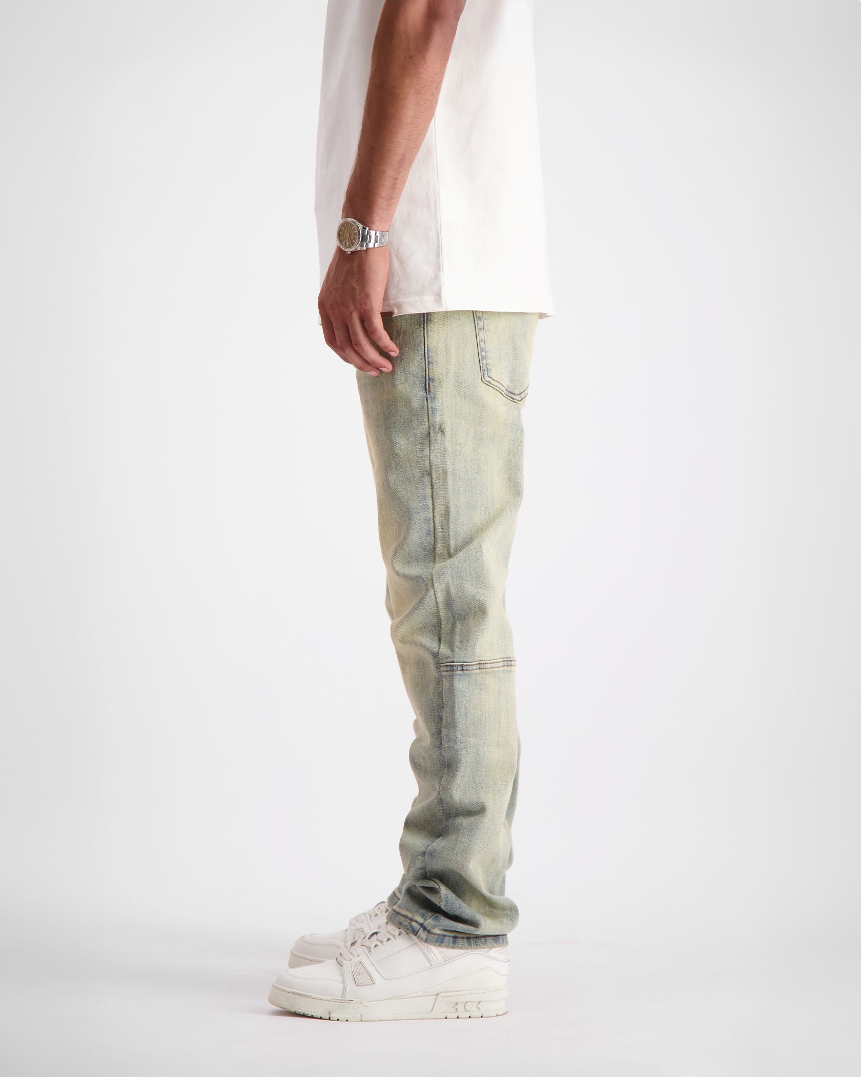 DESERT WASH DENIM | Blauw