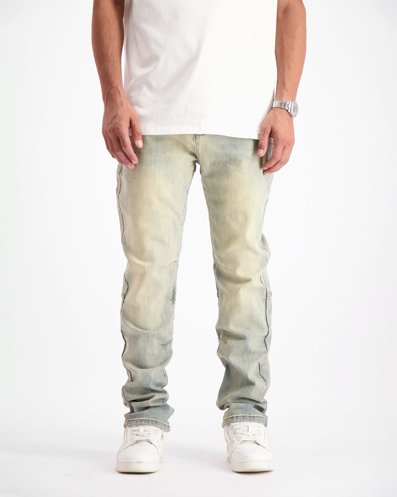 DESERT WASH DENIM | Blauw