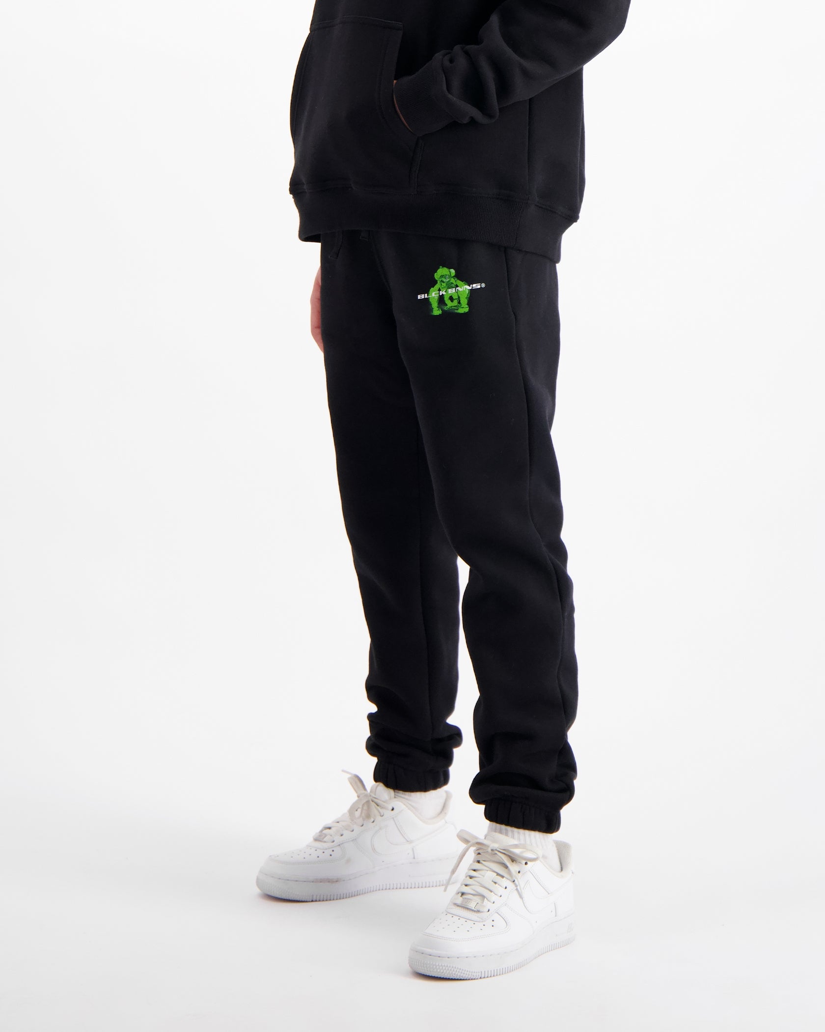 KIDS ACTIEFIGUUR SWEATPANTS | Zwart