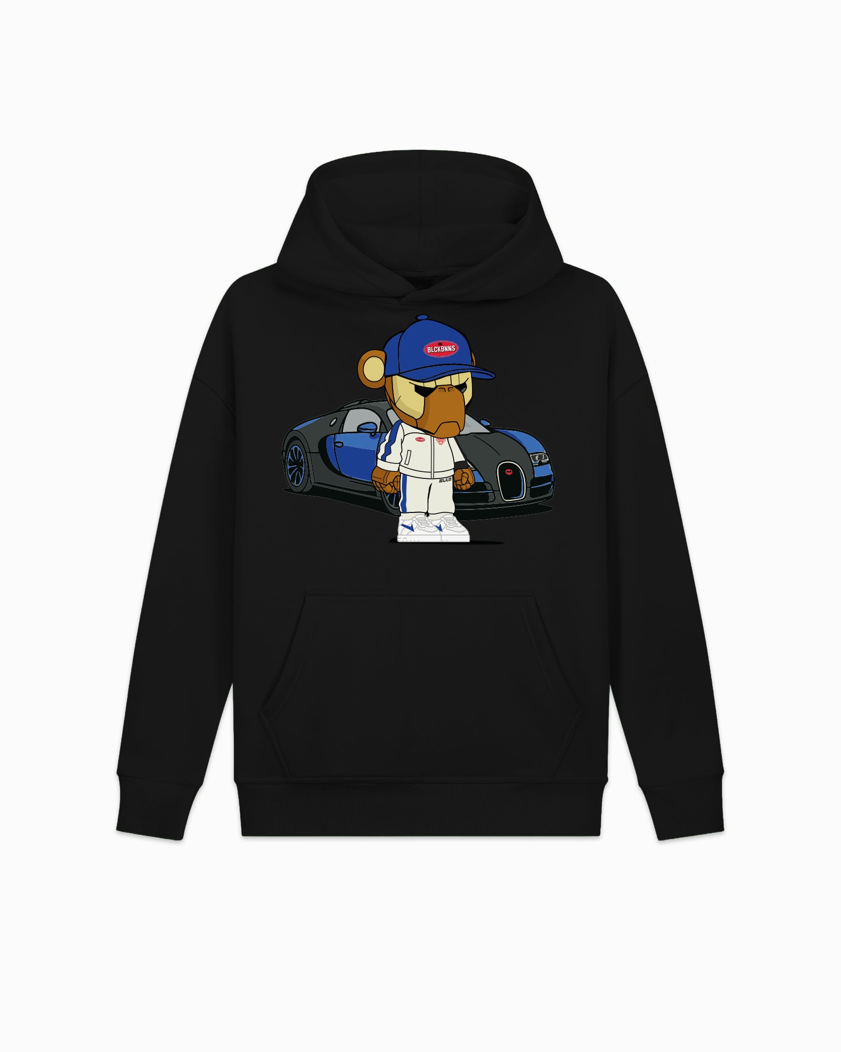 KIDS BBUGATTY HOODIE | Zwart