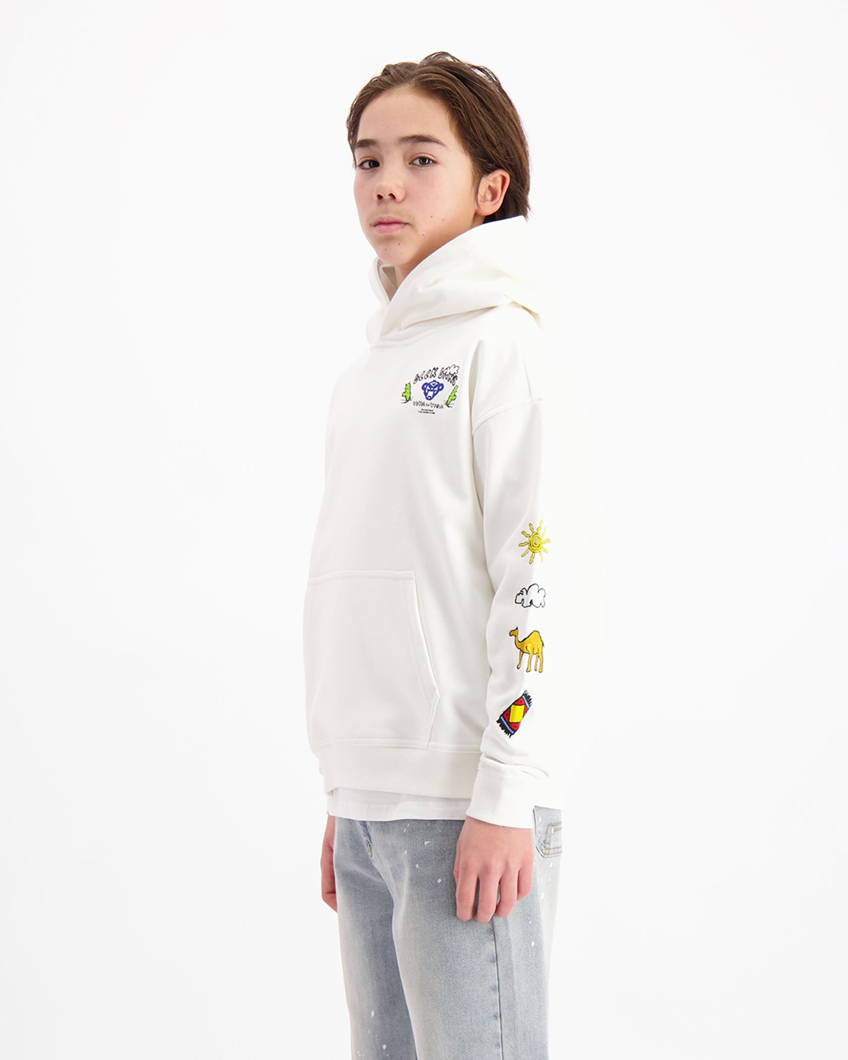 KIDS CRAYON HOODIE | Wit
