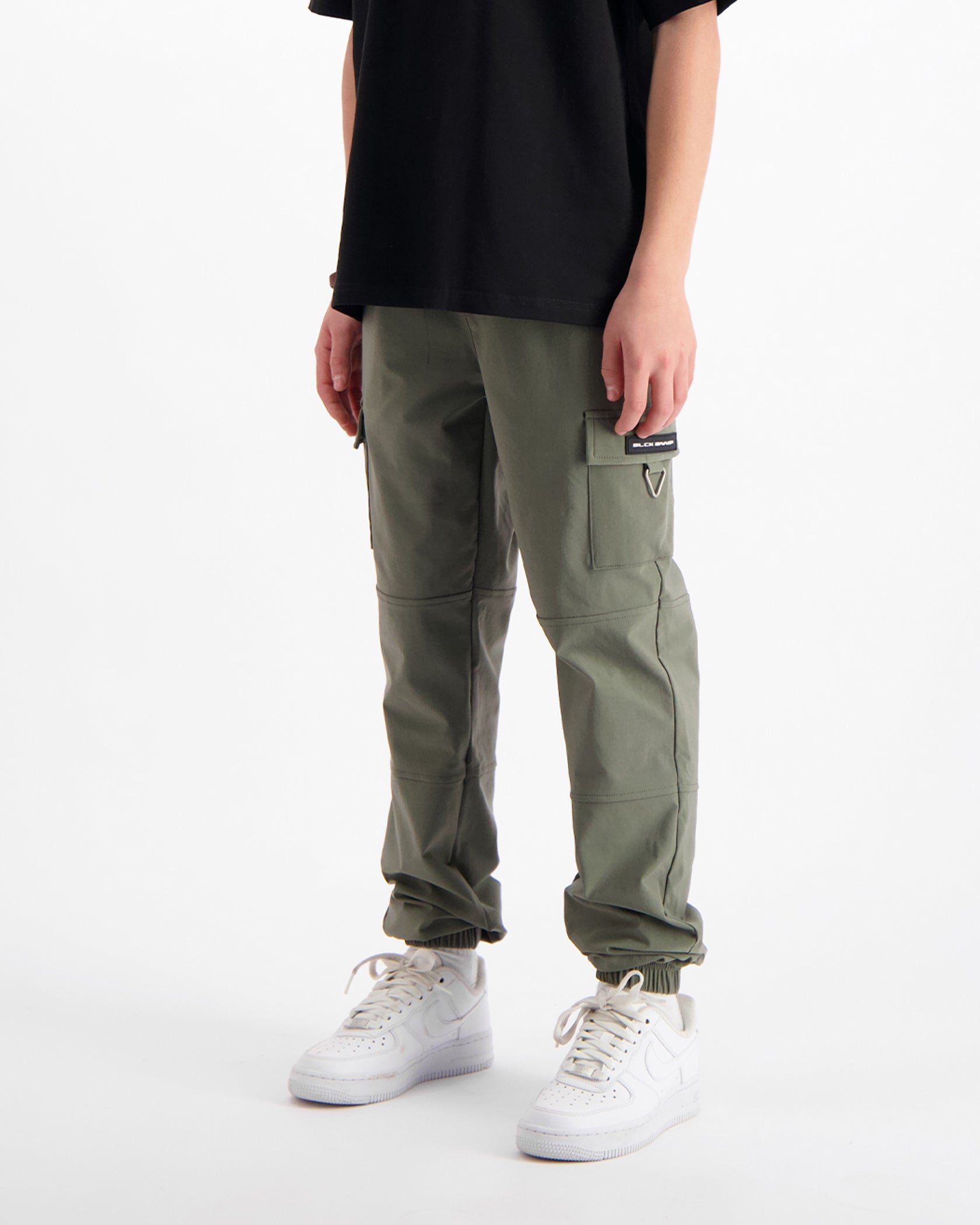 KIDS PLATE CARGO broek | Groen