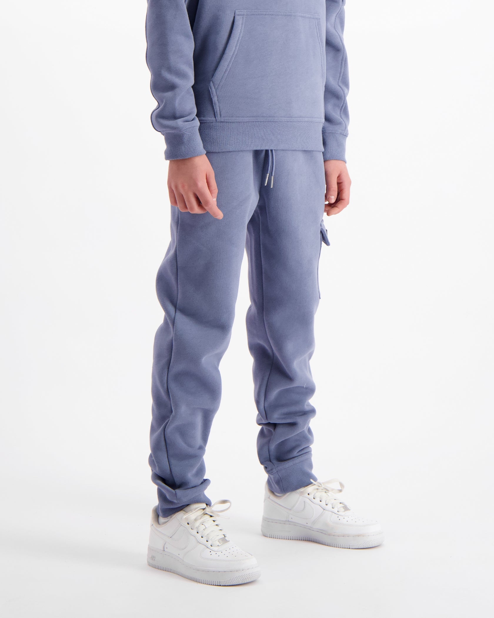KIDS PLATE SWEATPANTS | Blauw