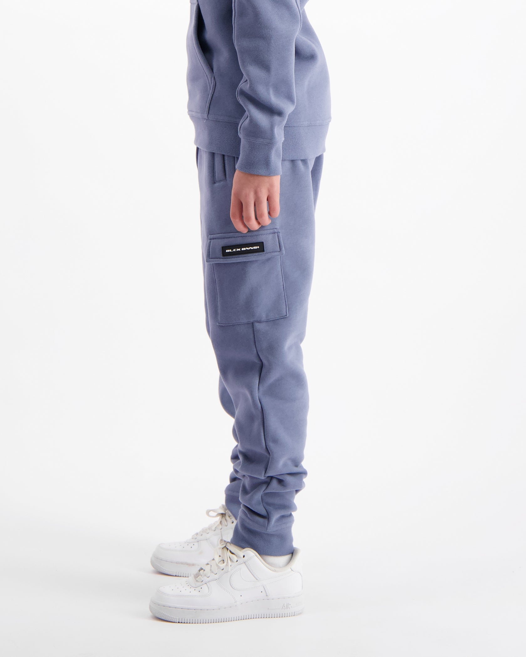 KIDS PLATE SWEATPANTS | Blauw