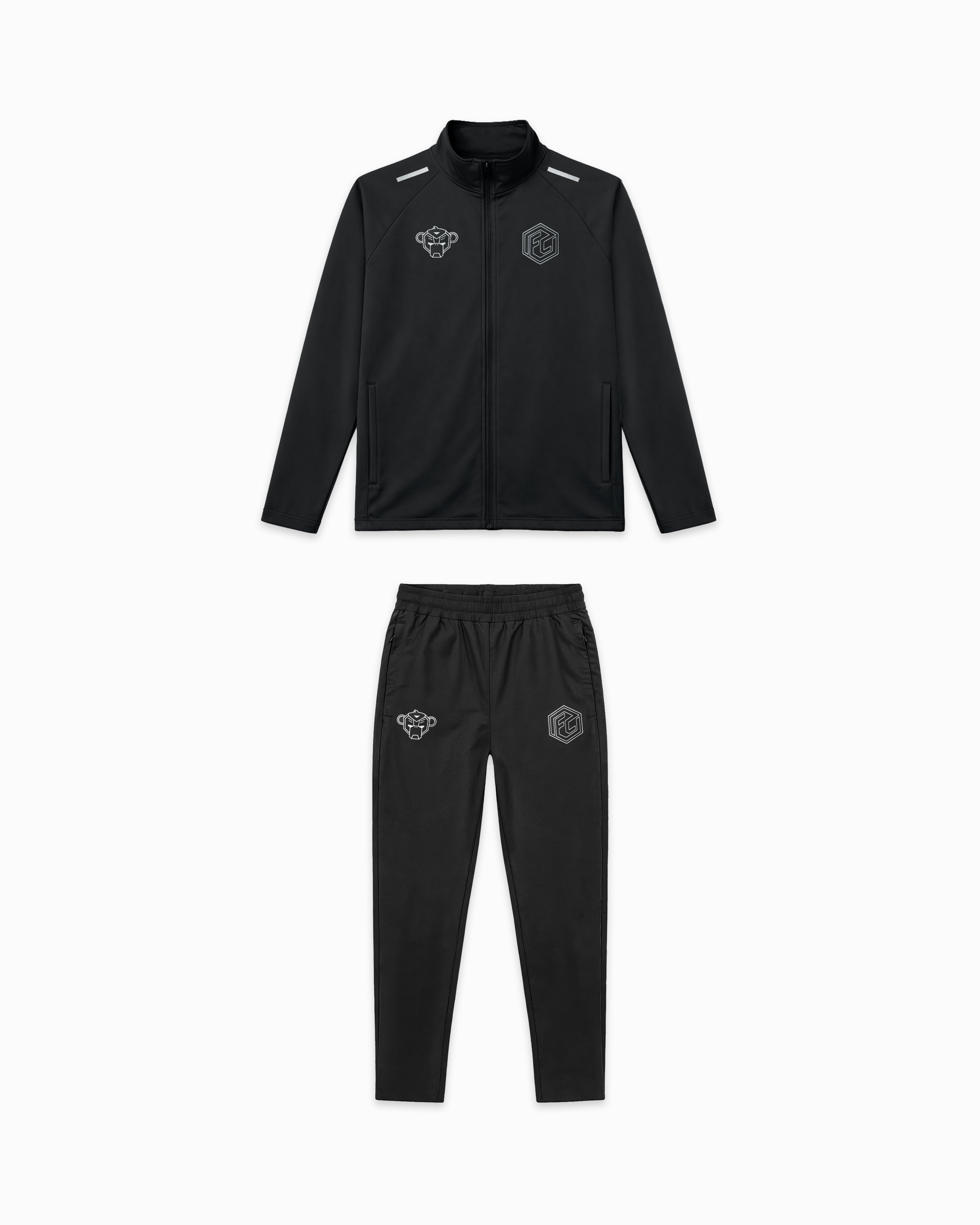 KIDS SHIELD TRACKSUIT | Zwart