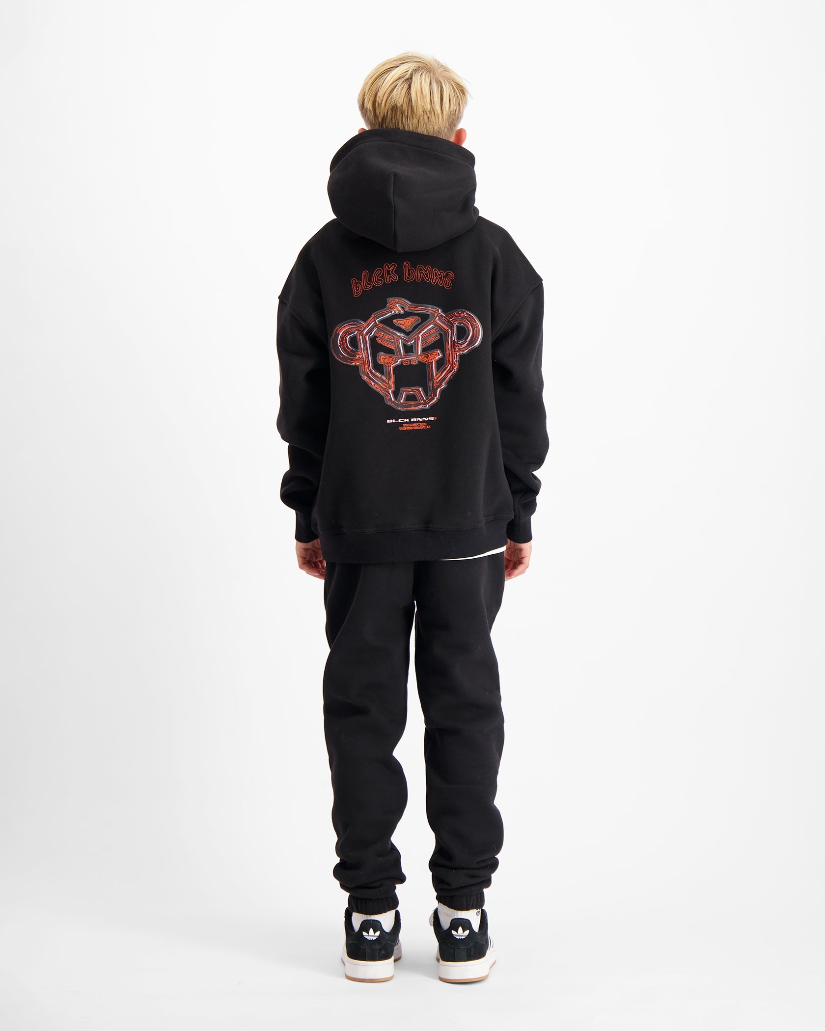 KIDS SKETCH SWEATSUIT | Zwart