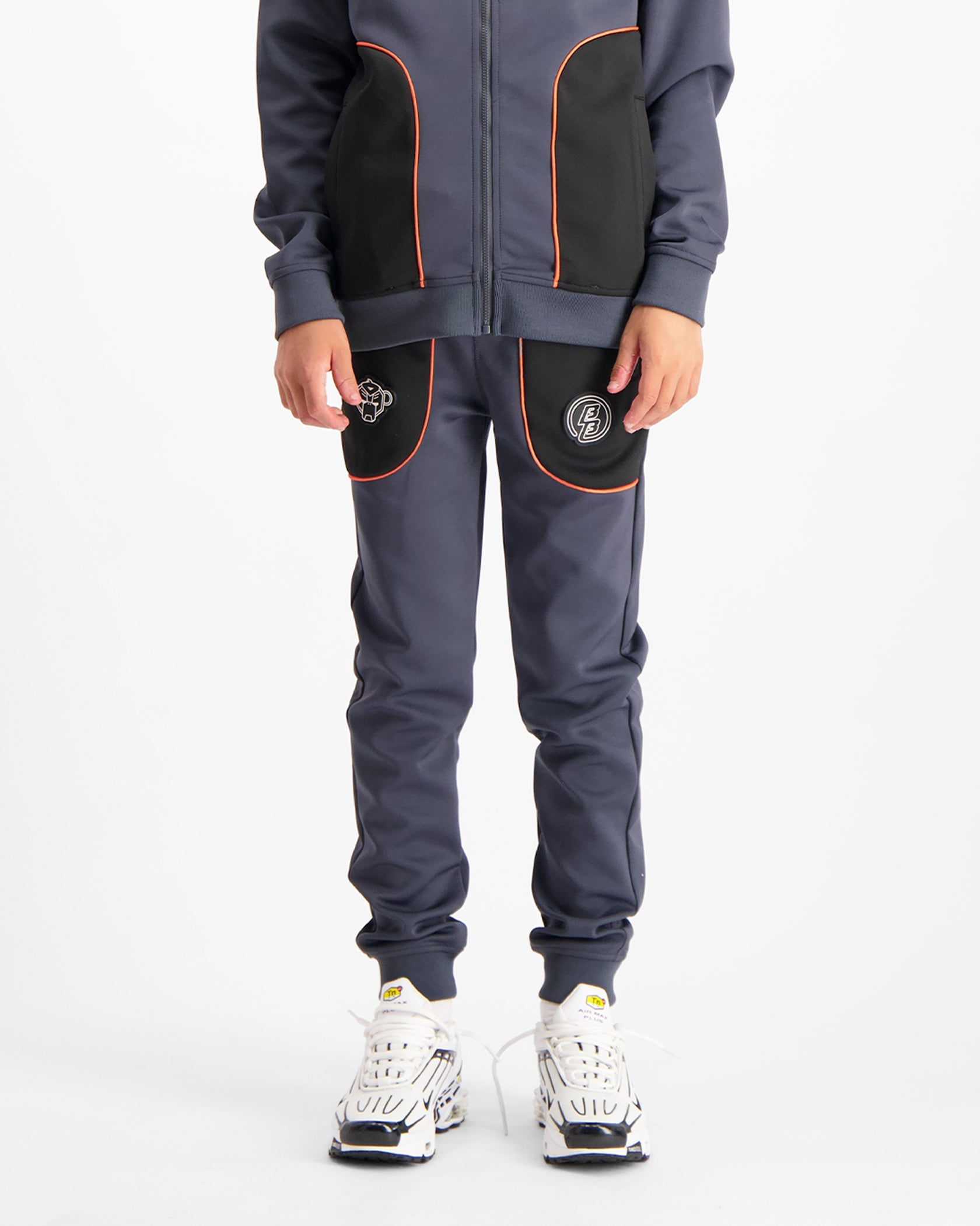 KIDS TEAR TRACKPANTS | Charcoal