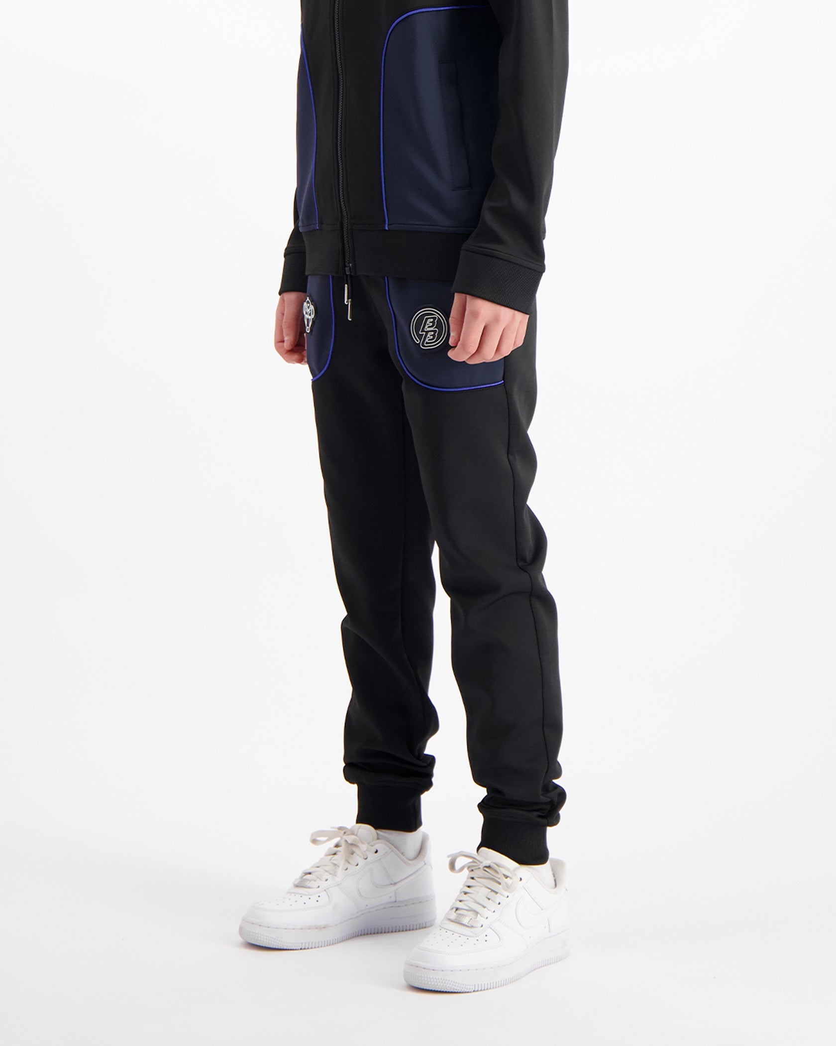 KIDS TEAR TRACKPANTS | Zwart