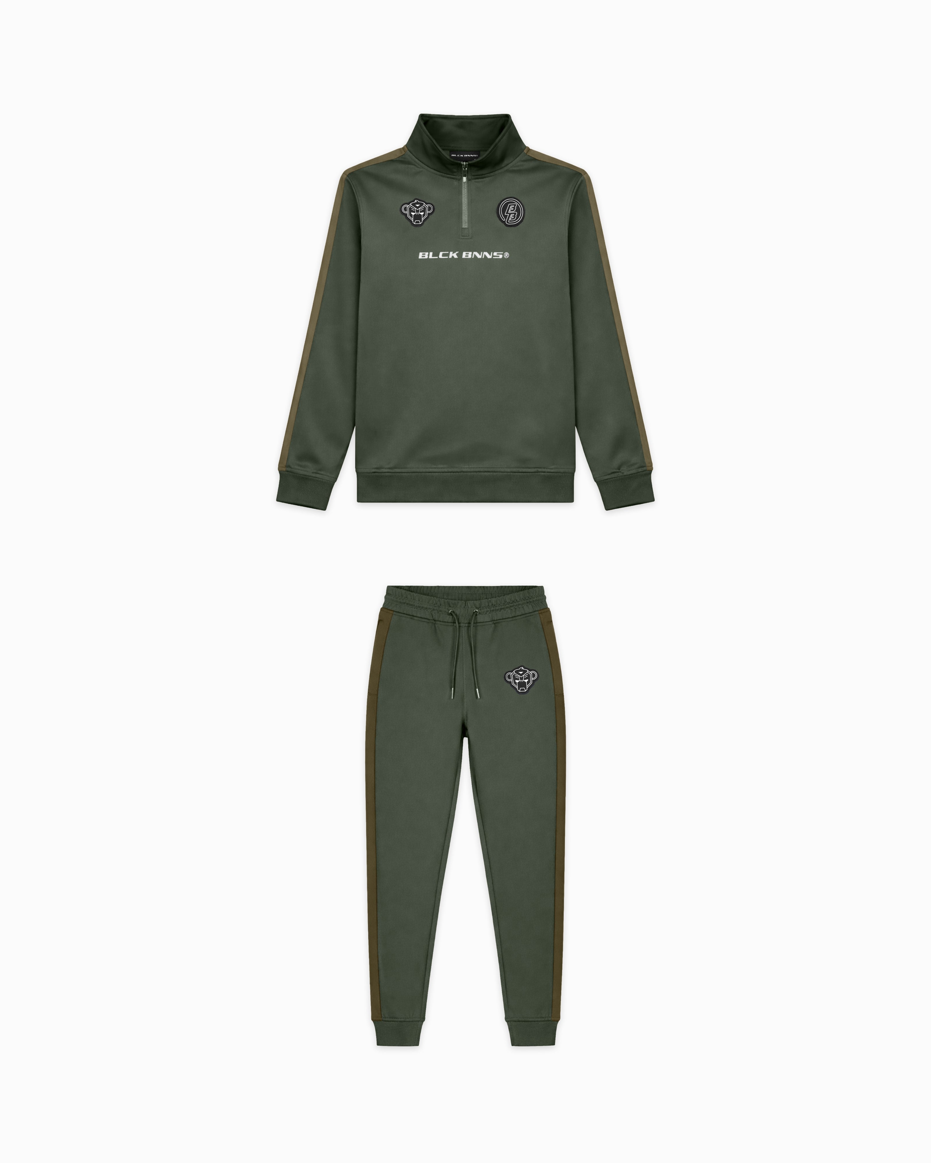 TRACKSUIT MET RITS VOOR KINDEREN | Groen