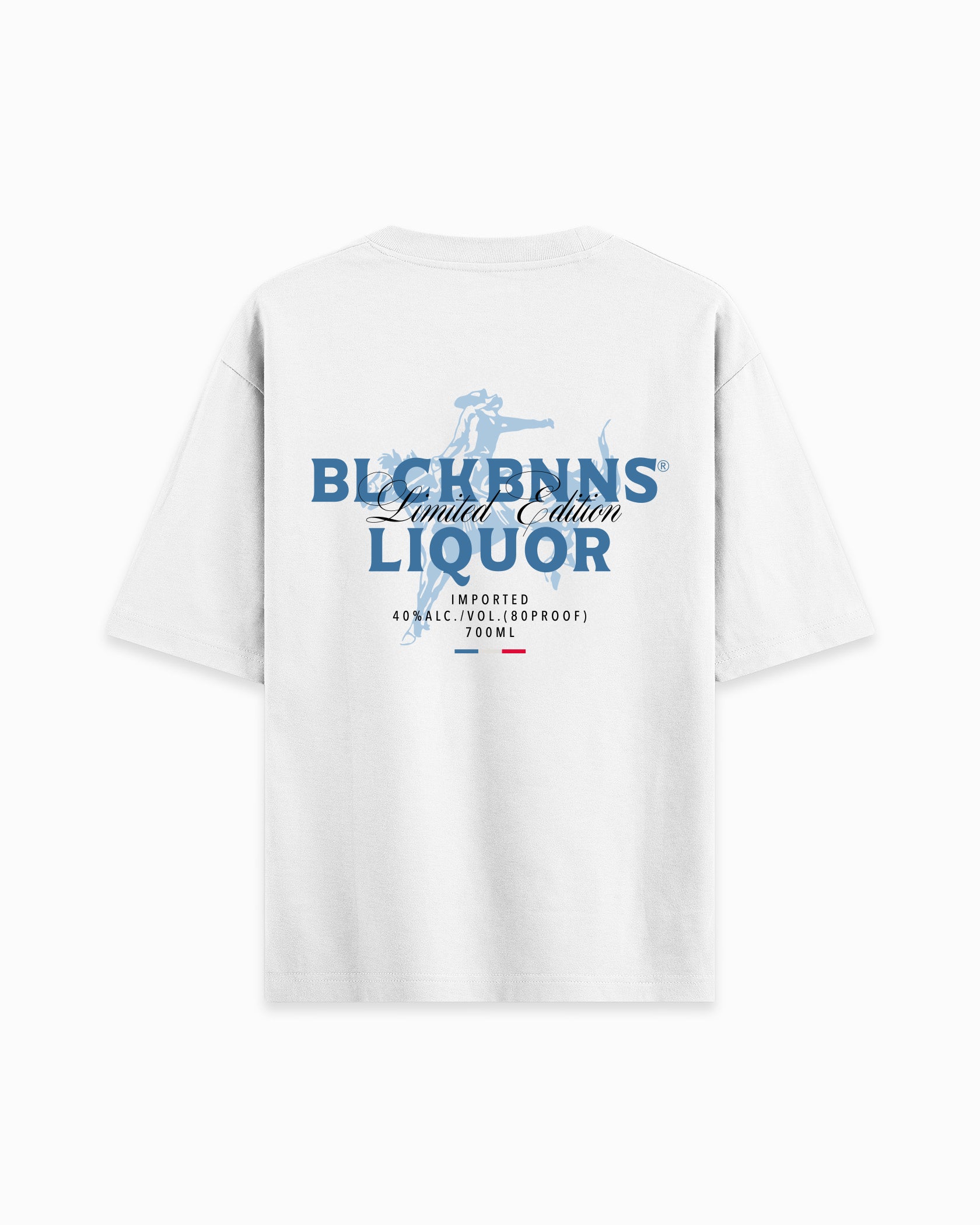 vloeibaar T-shirt | wit