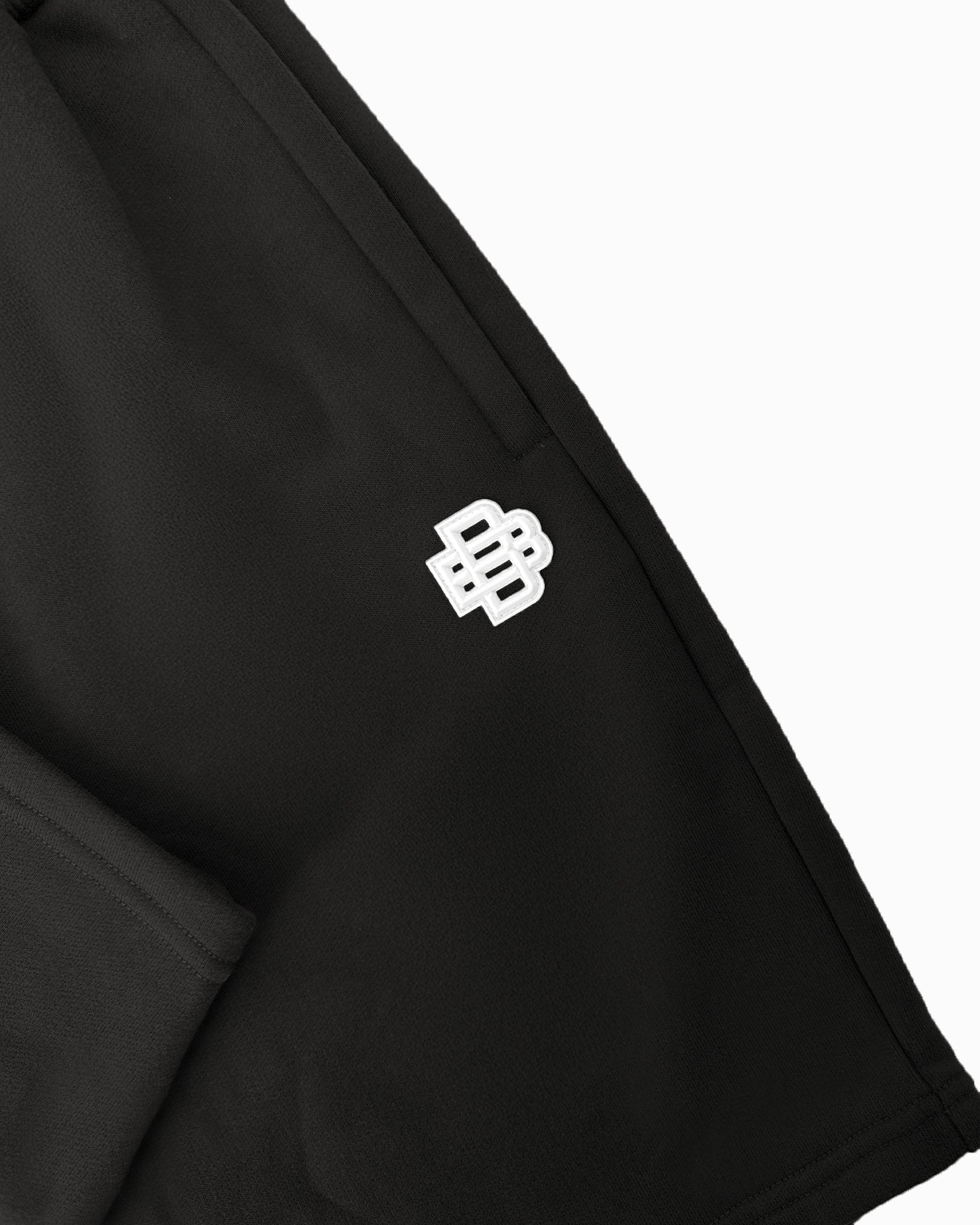 MONO RELAX SWEATSHORTS | Zwart