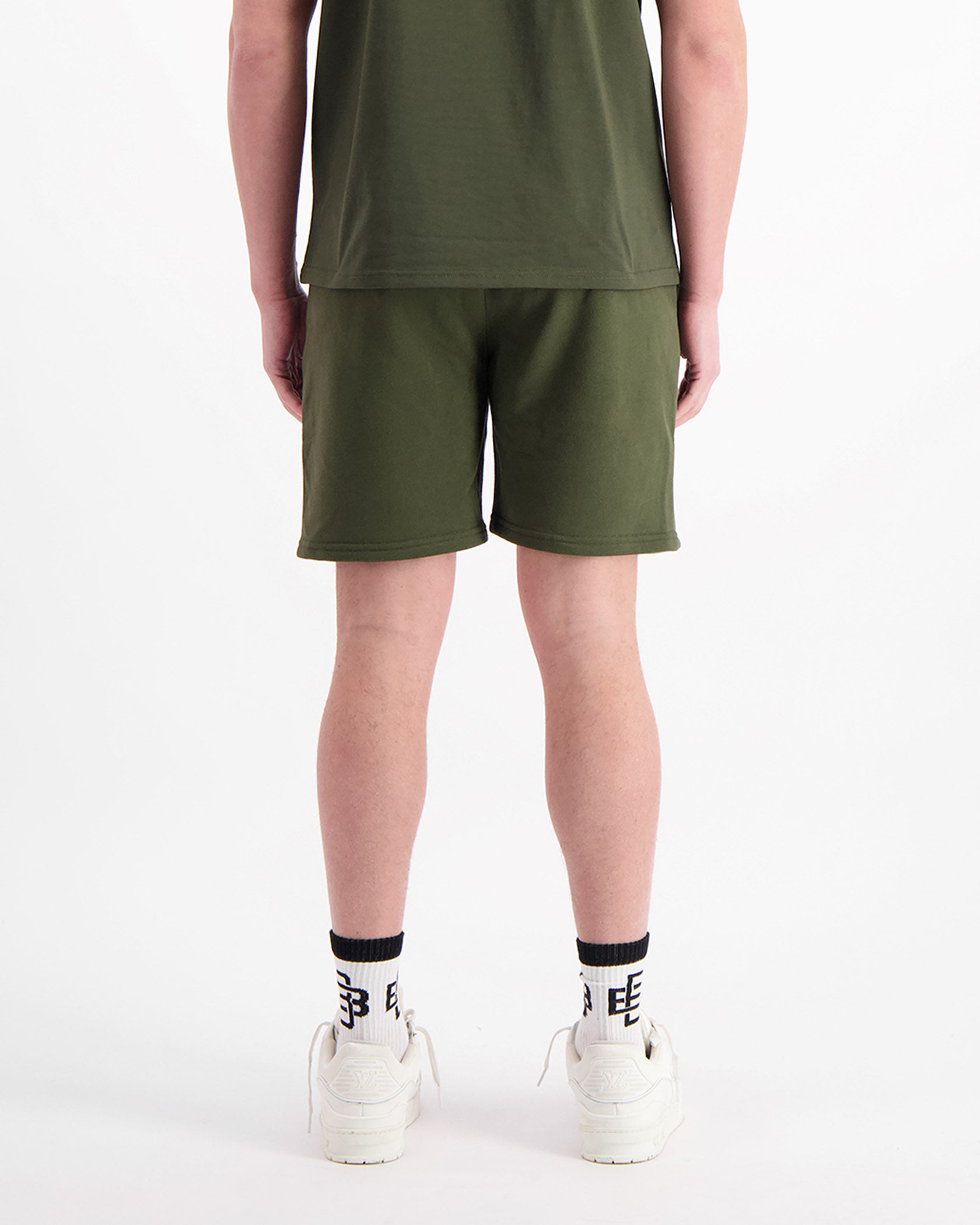 MONO RELAX SWEATSHORTS | Groen