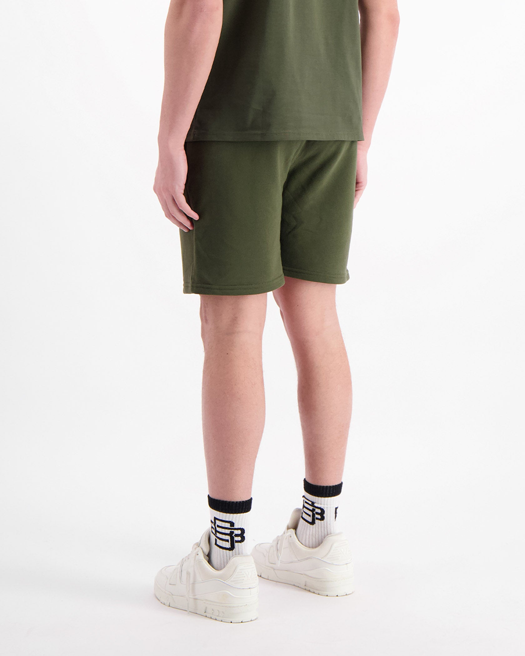 MONO RELAX SWEATSHORTS | Groen