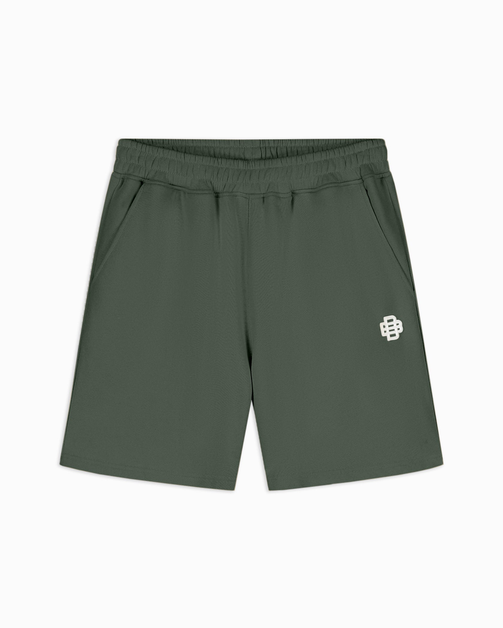 MONO RELAX SWEATSHORTS | Groen