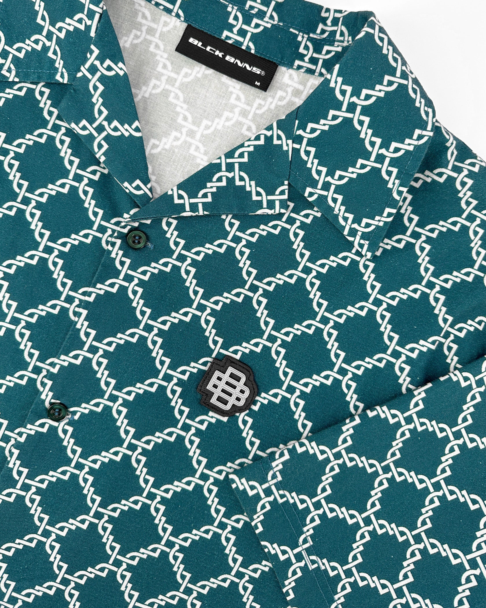 MONOGRAM SHIRT | Groen