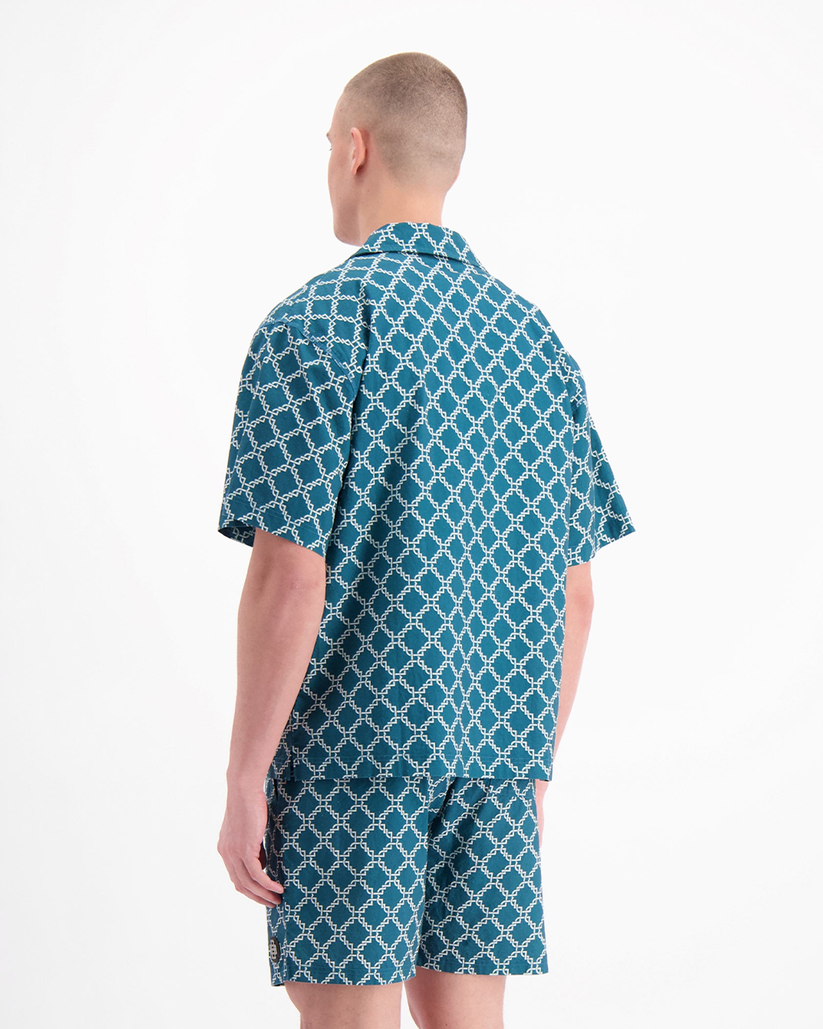 MONOGRAM SHIRT | Groen