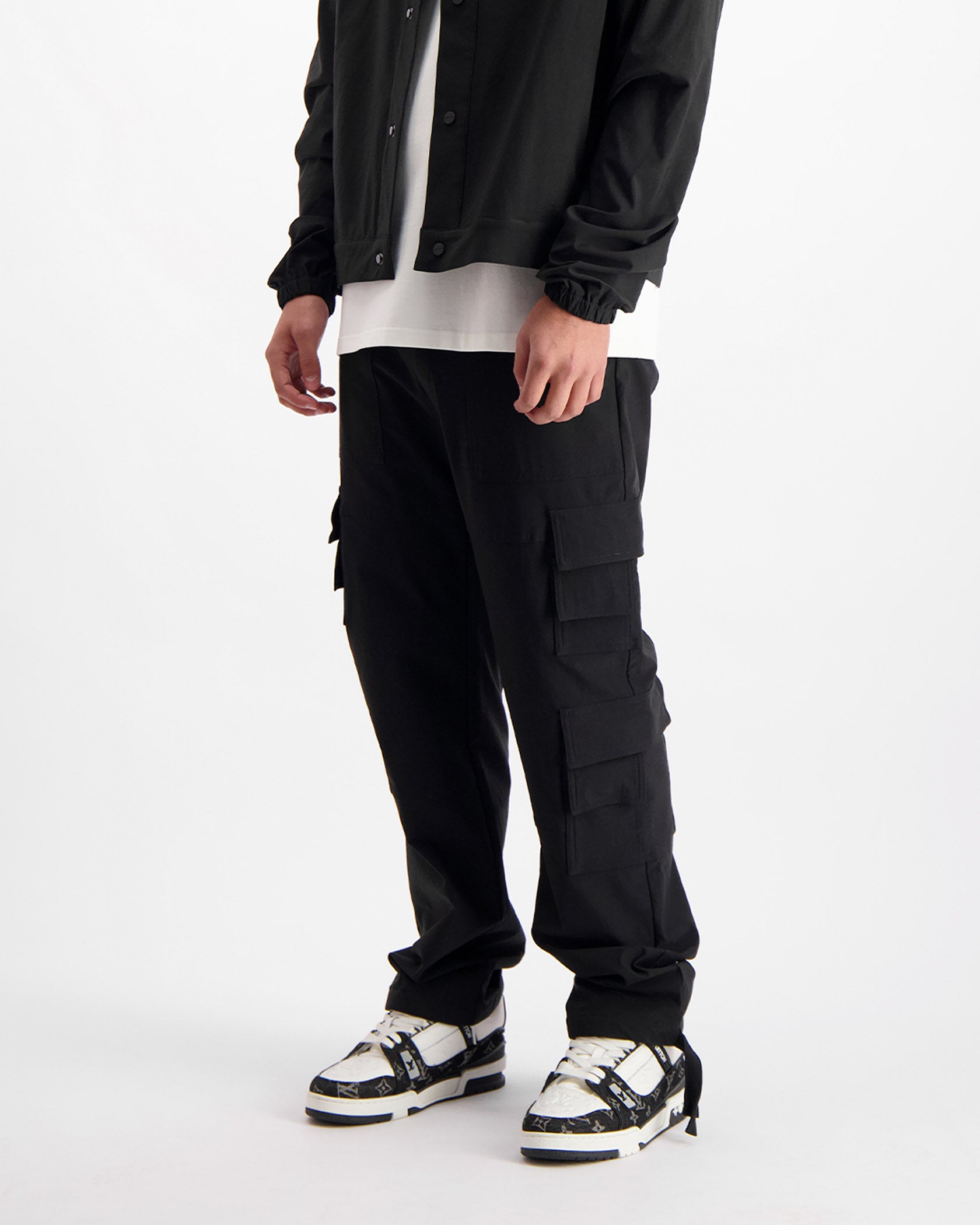 MONOGRAM TECH CARGO broek  | Zwart