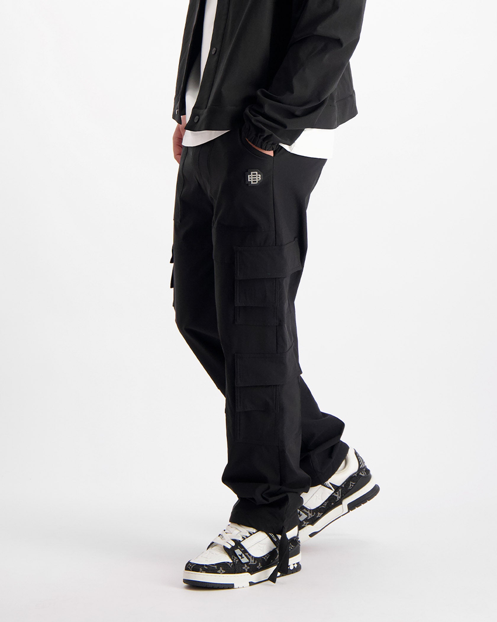 MONOGRAM TECH CARGO broek  | Zwart