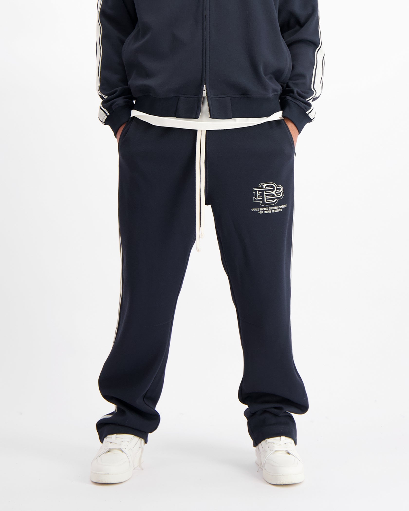 MONOGRAM TRACKPANTS | Marine