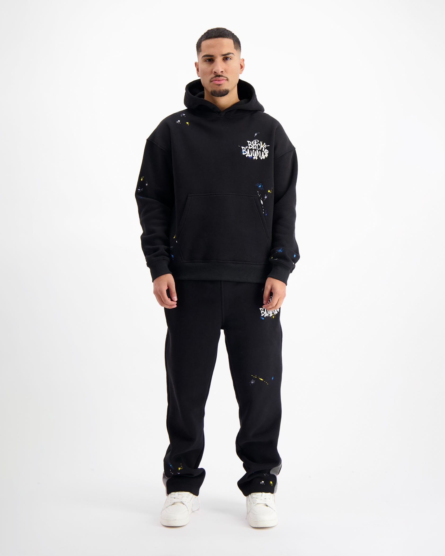 PAINTERS SWEATSUIT | Zwart