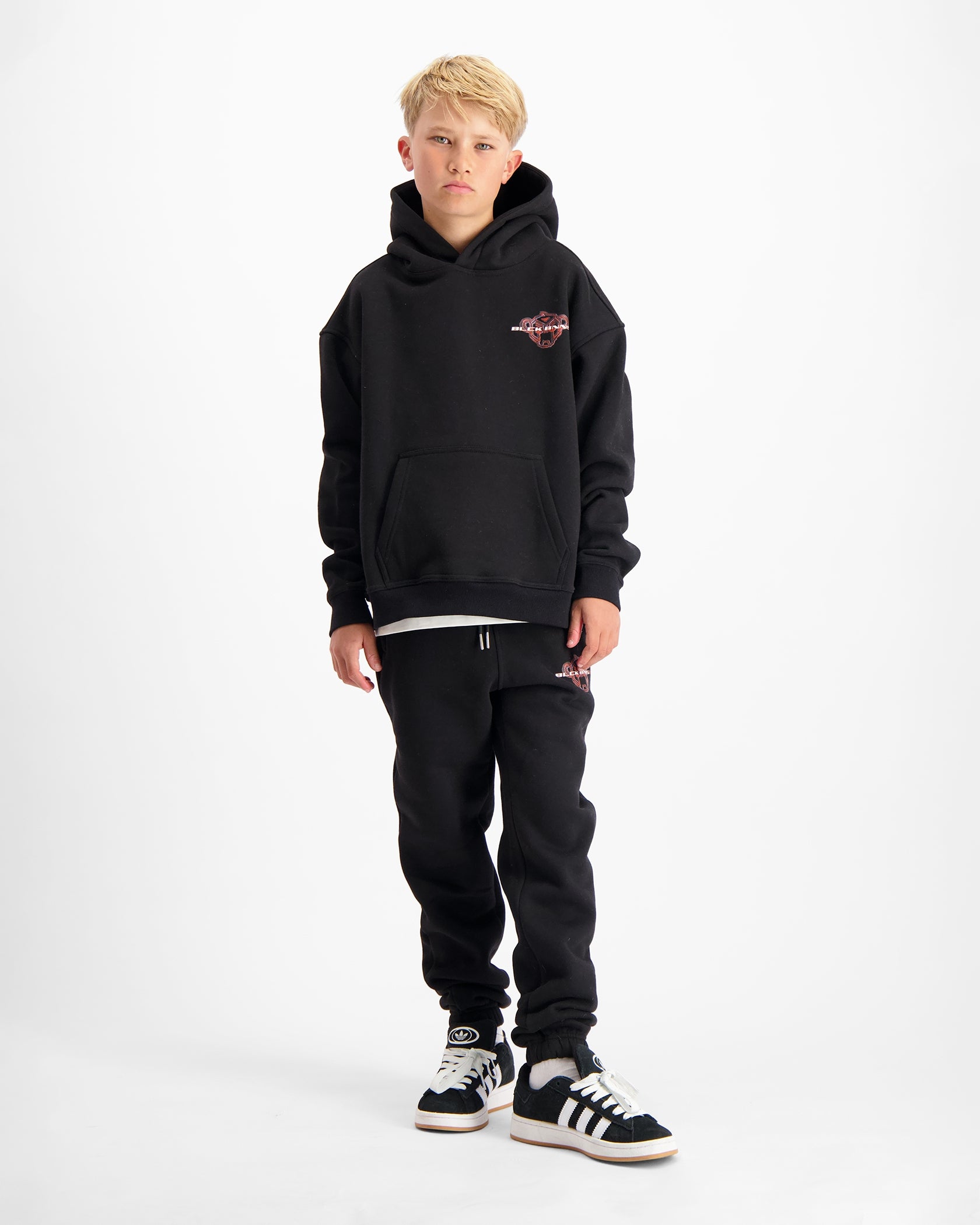 KIDS SKETCH SWEATSUIT | Zwart