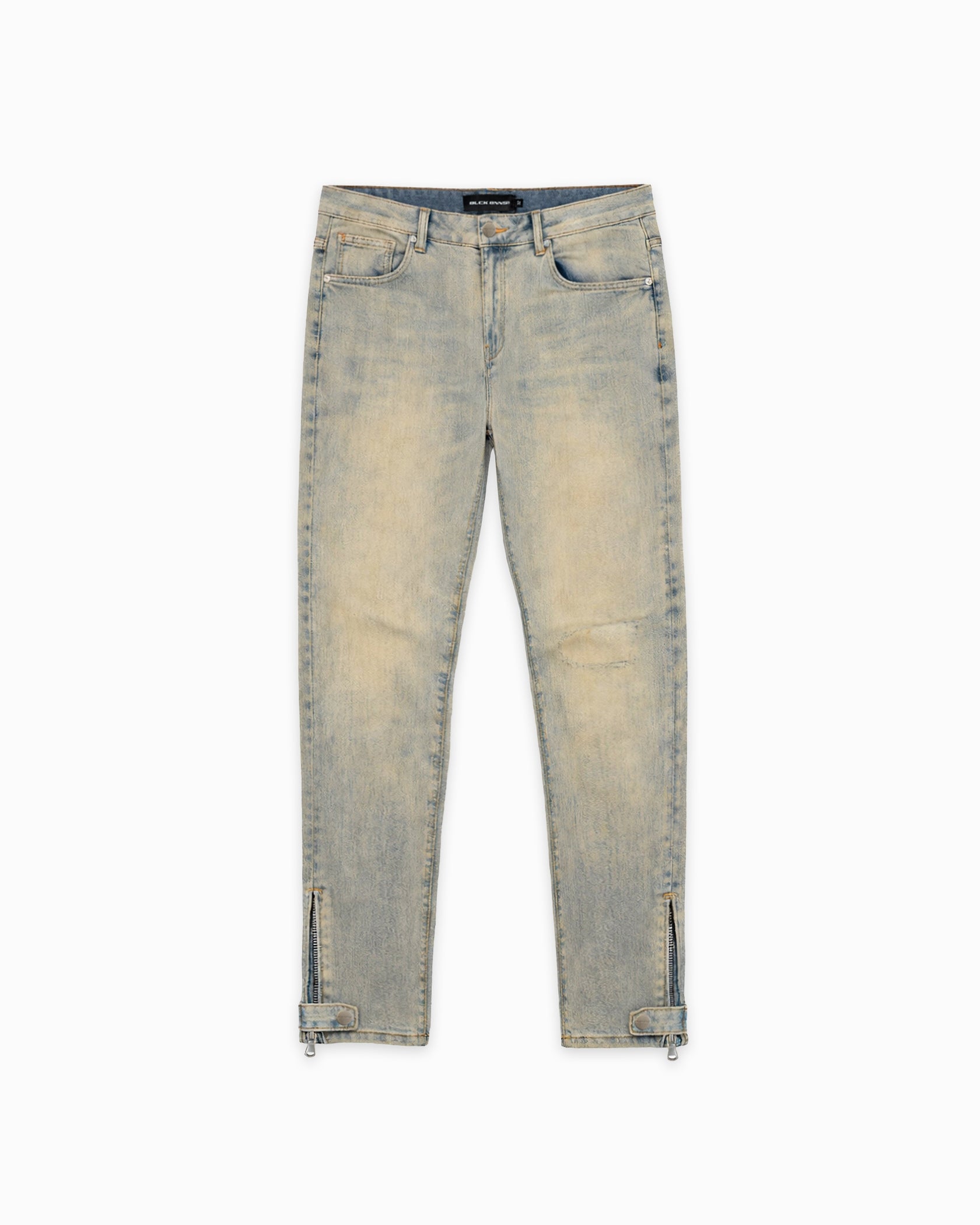 SLIM SEAM DENIM | Blauw
