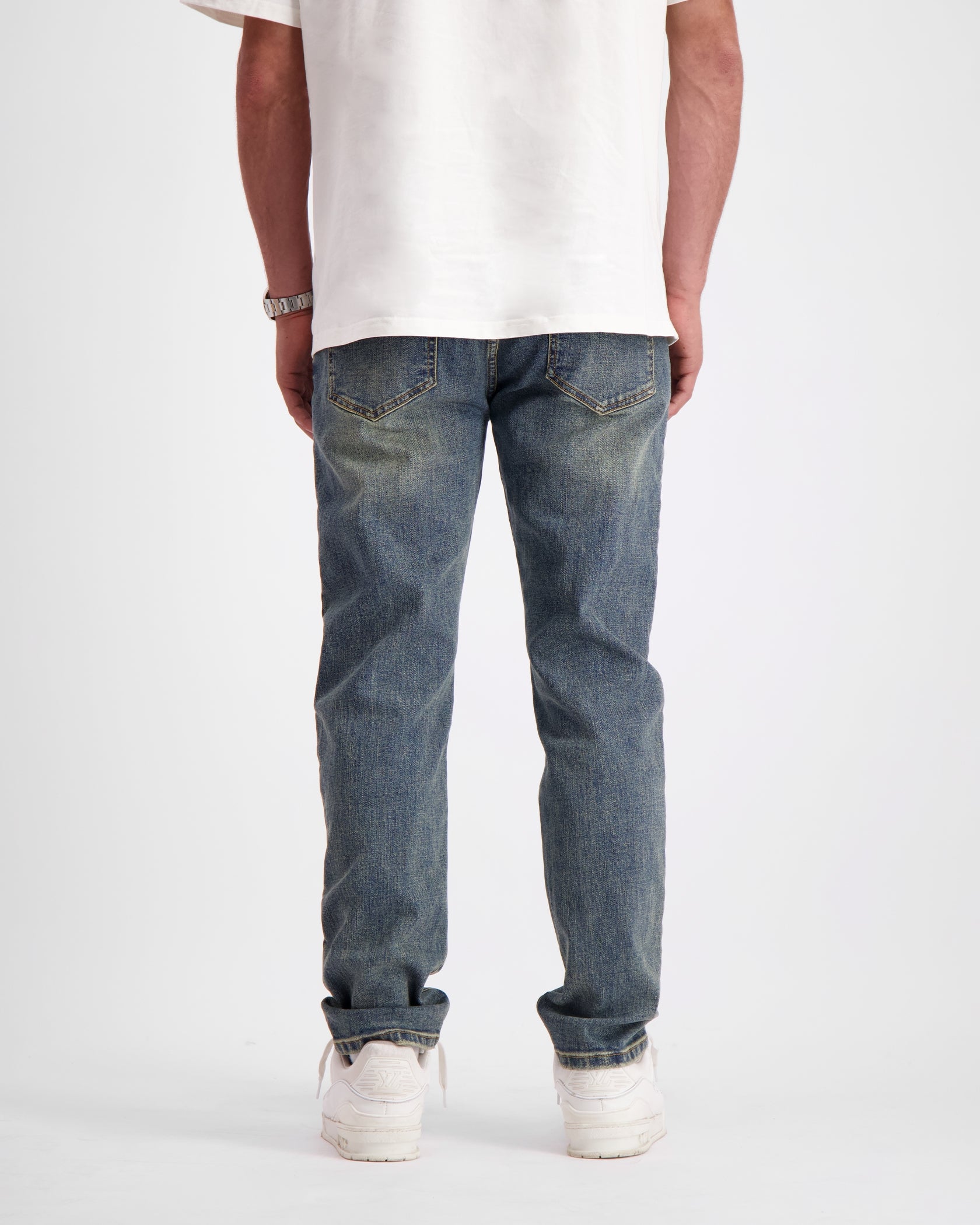 SOFT EDGE SLIM DENIM | Blauw
