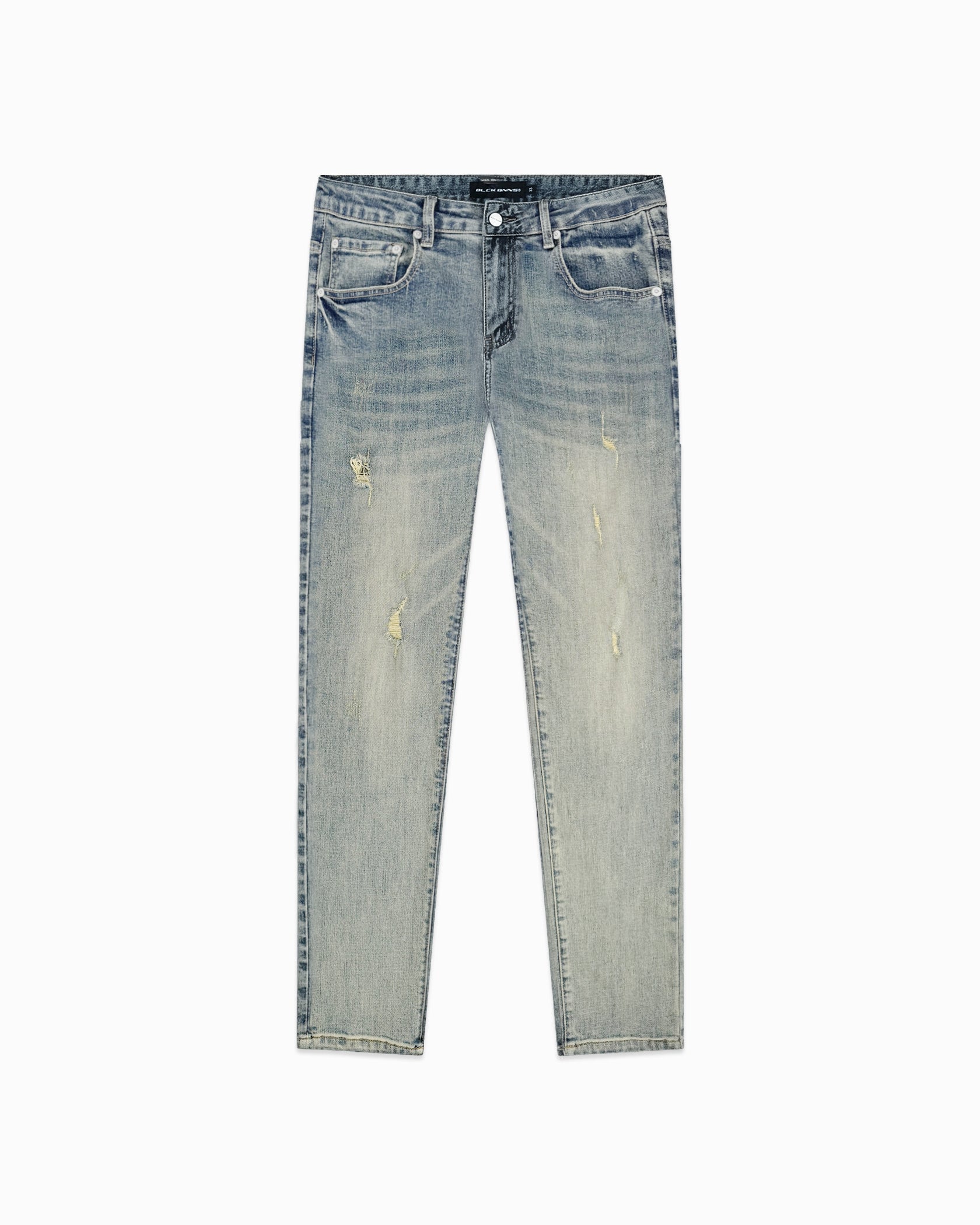 STRUCTURE SLIM DENIM | Blauw