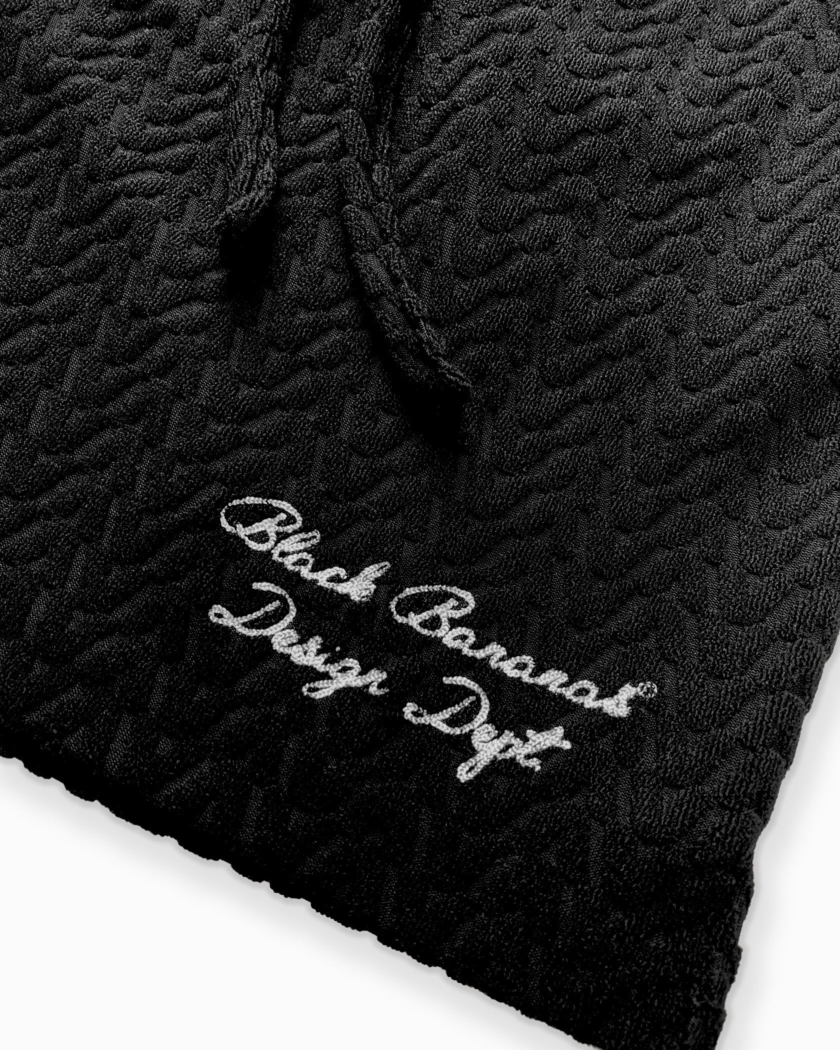 TERRY LOUNGE SHORTS | Zwart