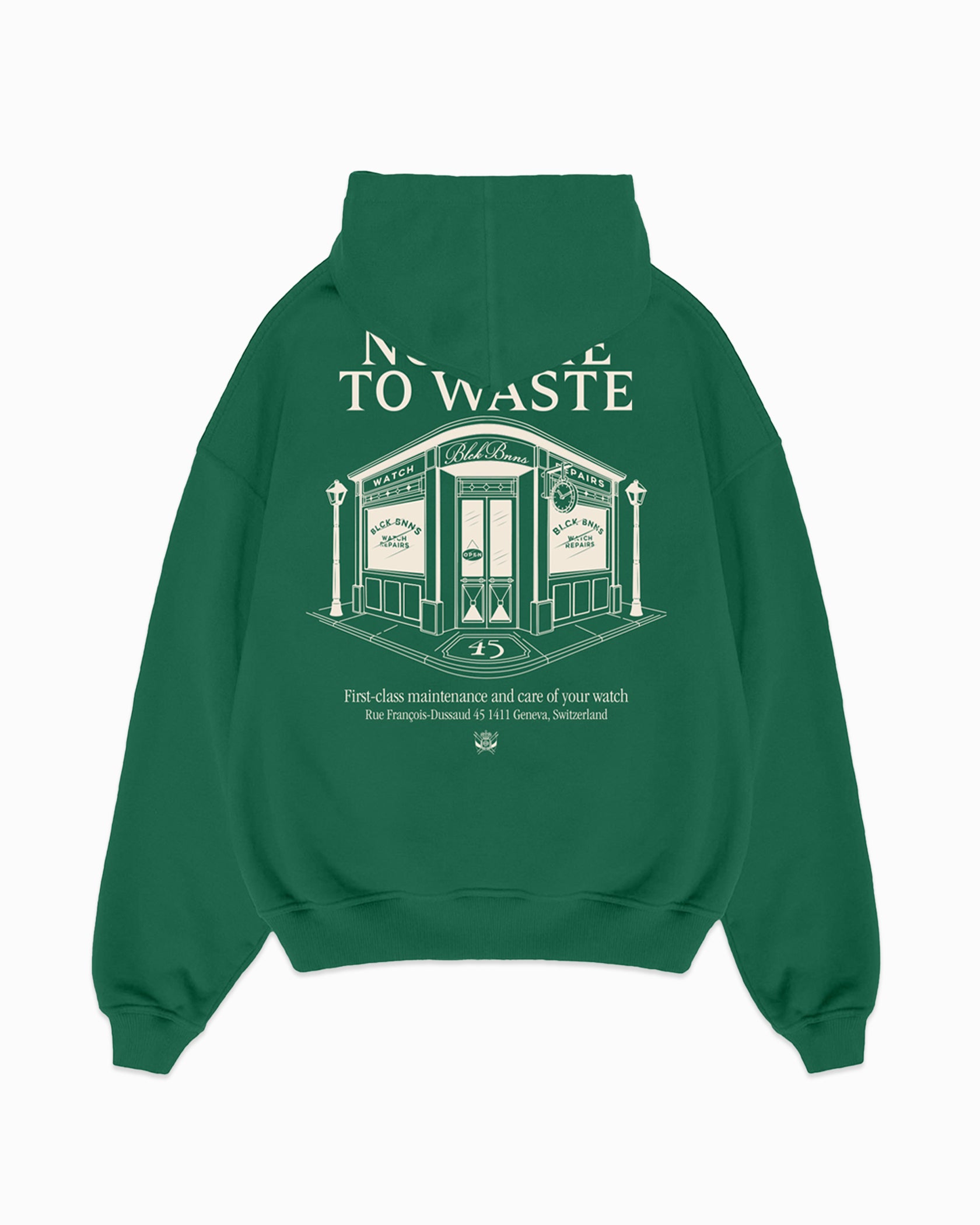 WATCH REPAIRS HOODIE | Groen