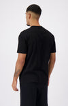 CURSIVE SCRIPT t-shirt | Zwart