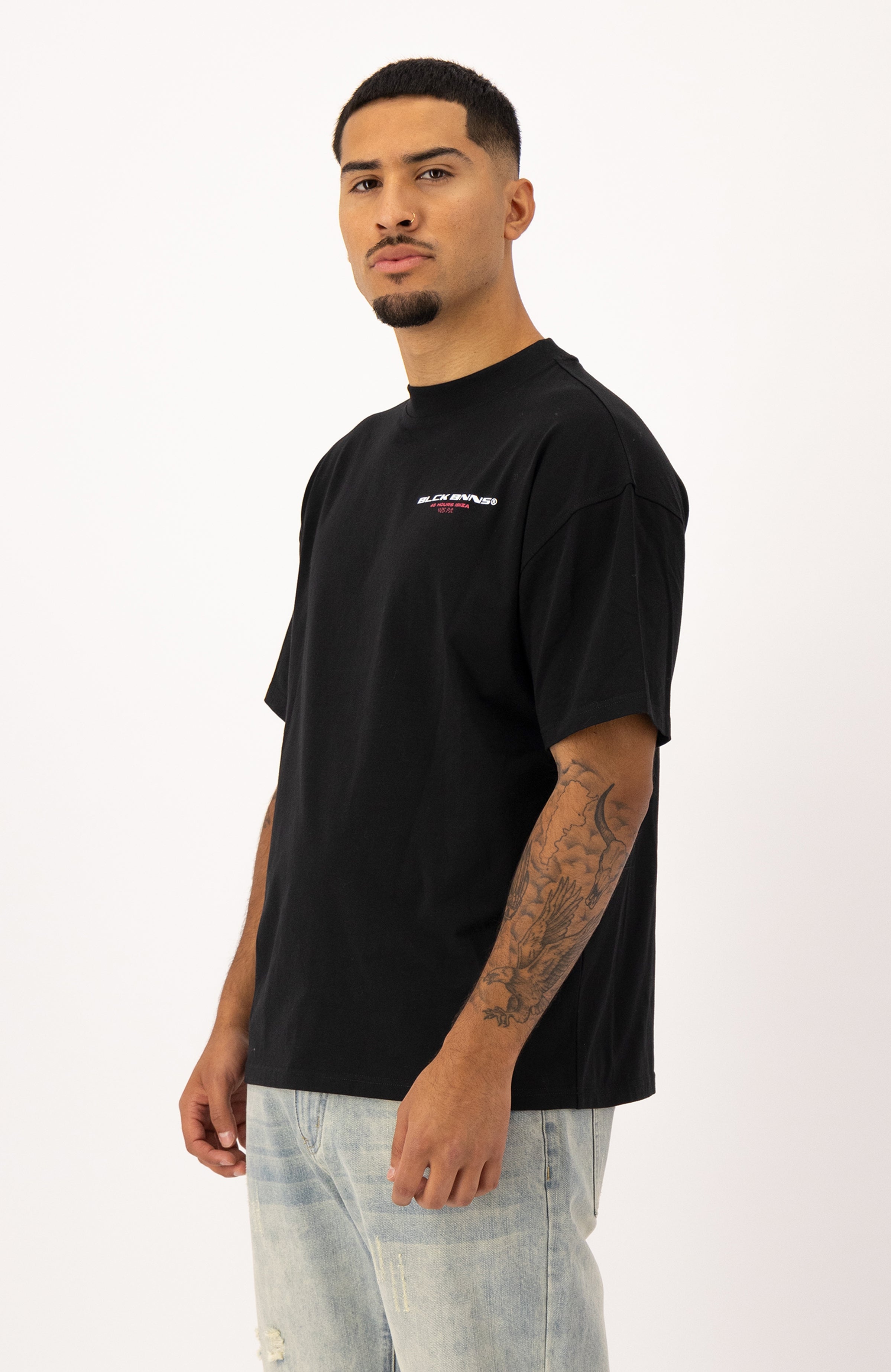 POOLBAR t-shirt | Zwart