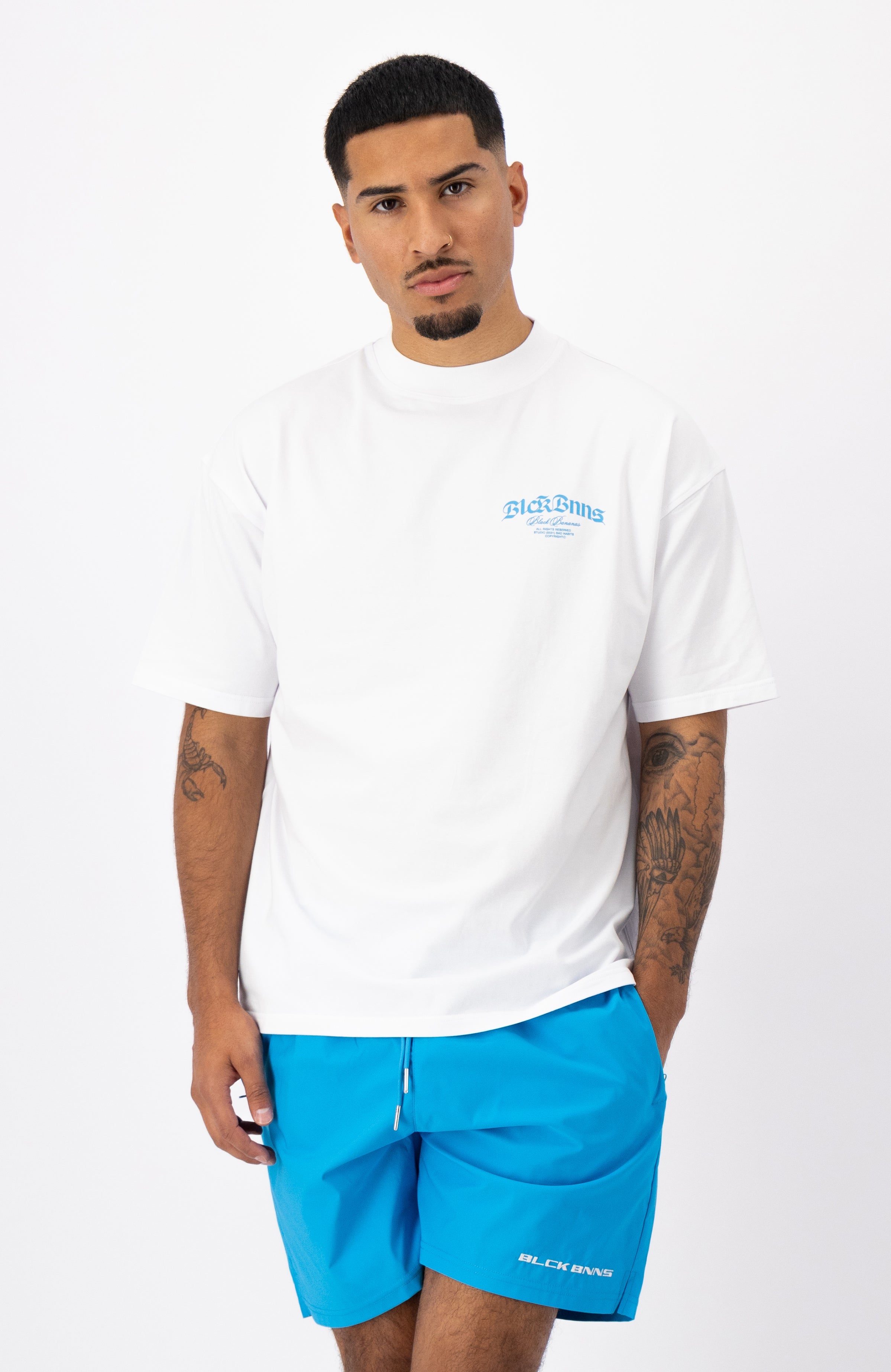 GOTH t-shirt | Blauw