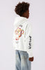 JR. CRAYON HOODIE | Gebroken Wit