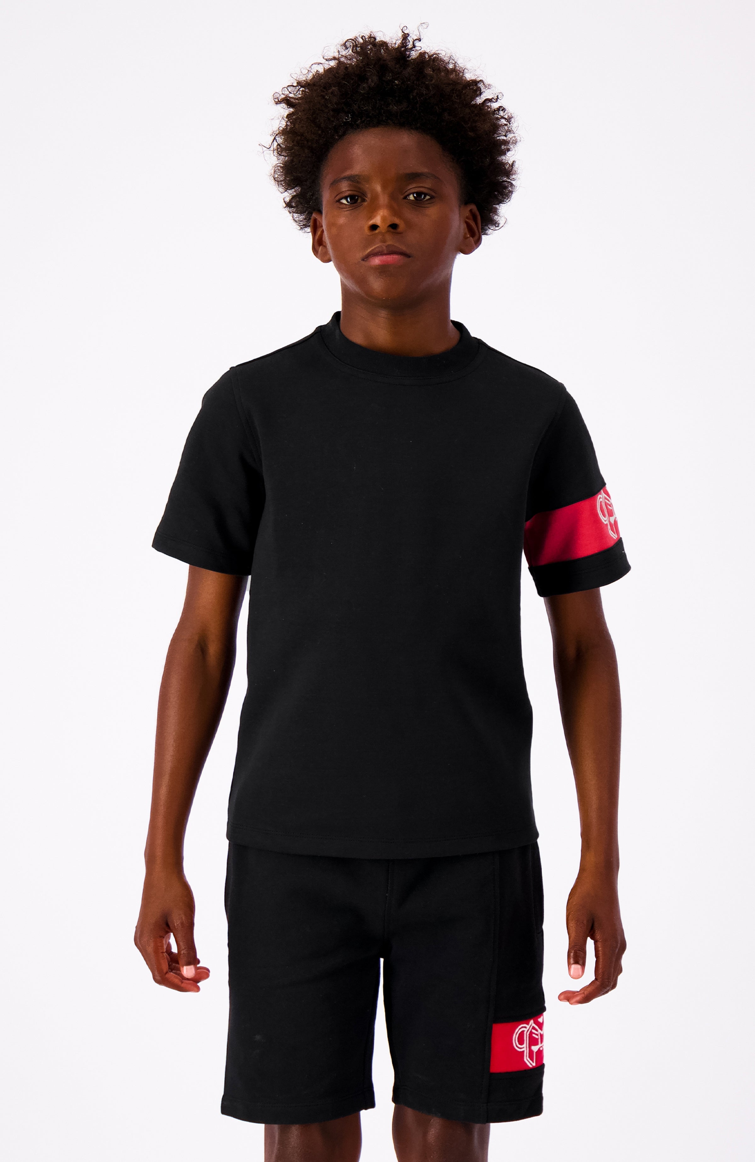 JR. COMMANDER t-shirt | Zwart