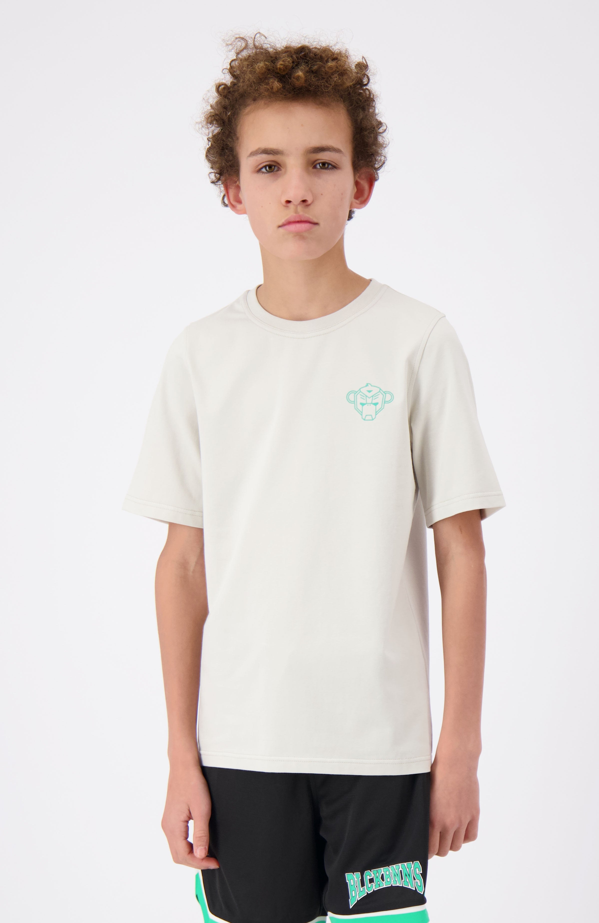 JR. FIESTA t-shirt | Licht Grijs