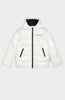 BLOCK FREEZE PUFFER JACKET | Wit