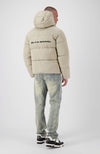 BLOCK PUFFER JACKET | Zand