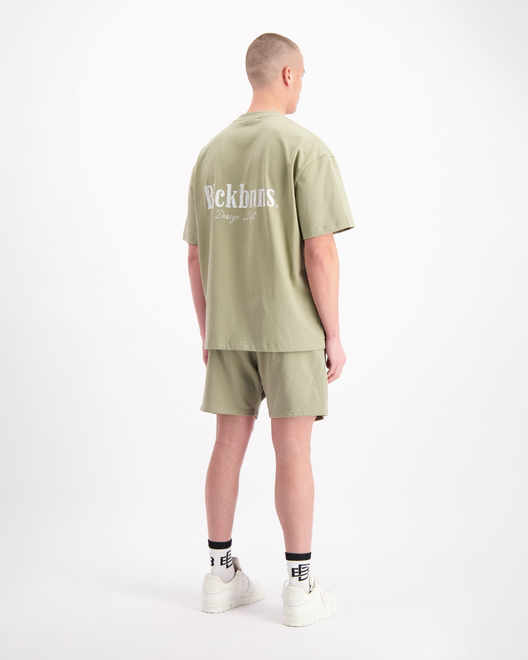 BRUSH TWINSET | Olijf