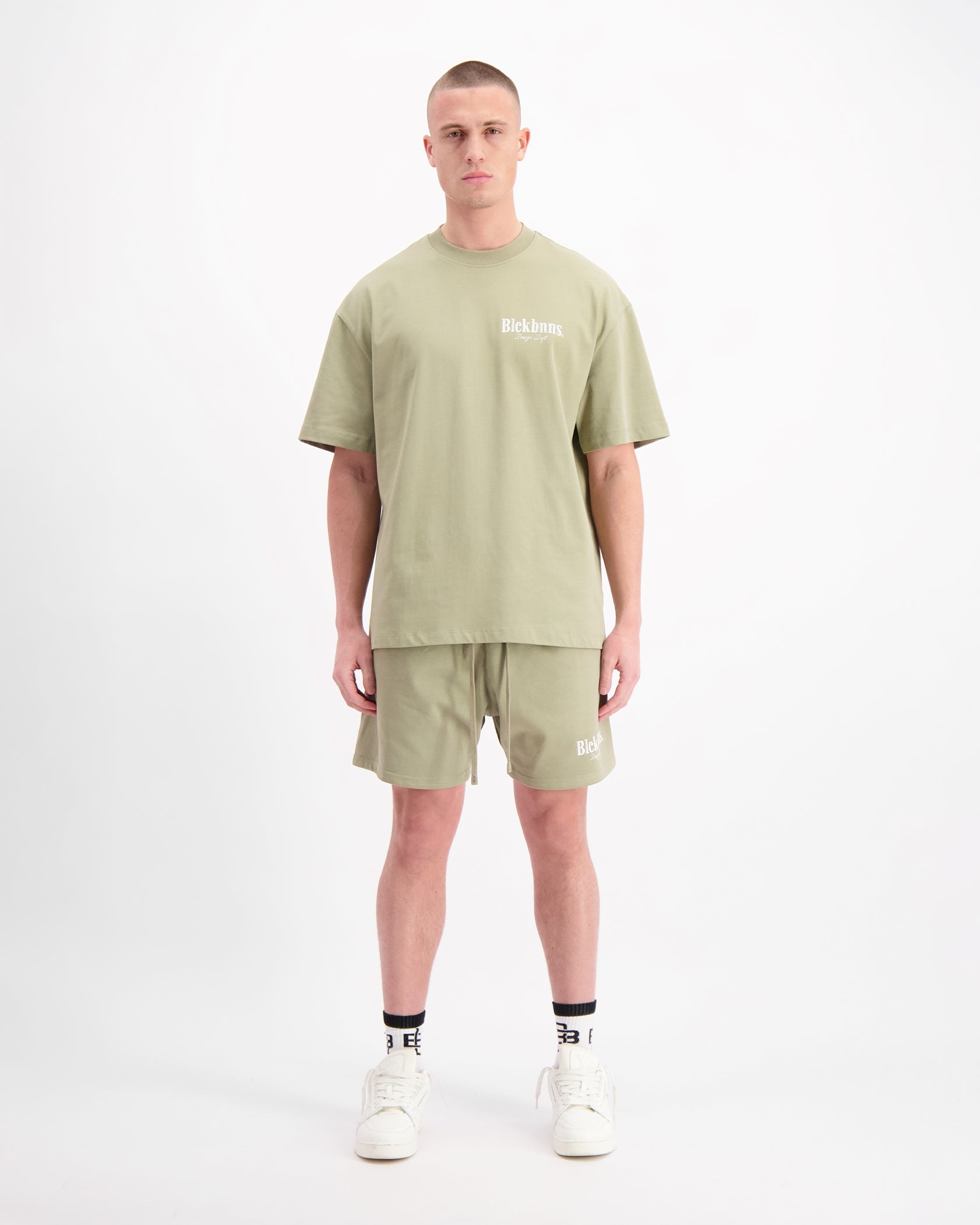 BRUSH TWINSET | Olijf